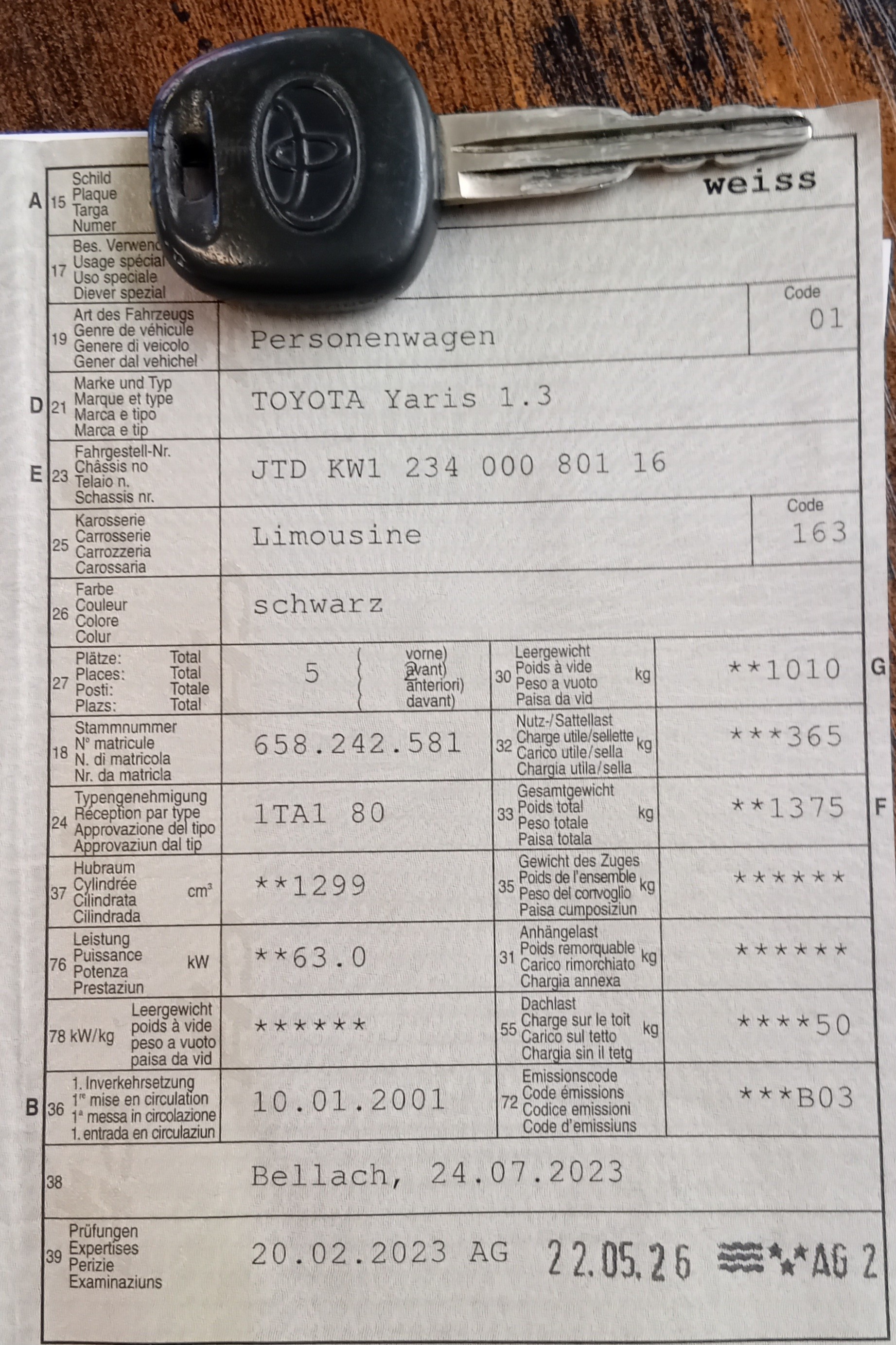 TOYOTA Yaris 1.3 Linea Luna-image-10
