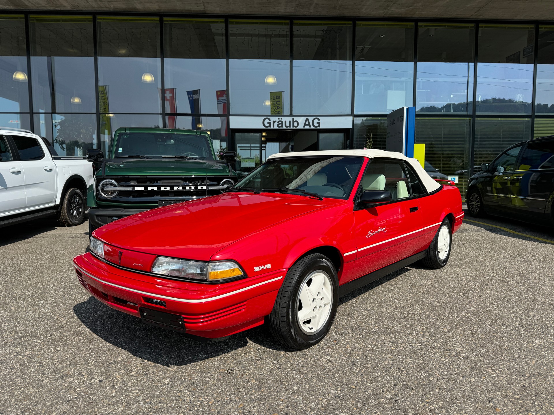 PONTIAC 3.1 V6 RED Veteranenfahrzeug ab MFK
