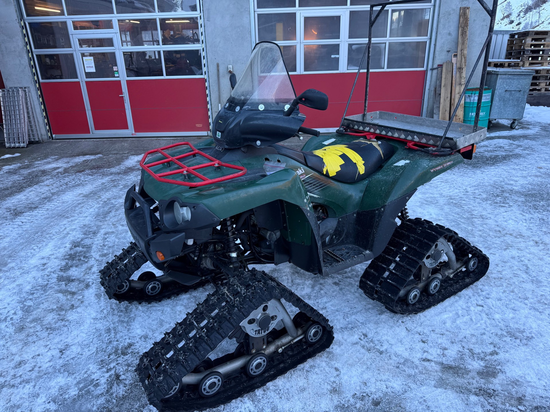 KAWASAKI ATV Quad Raupenquad