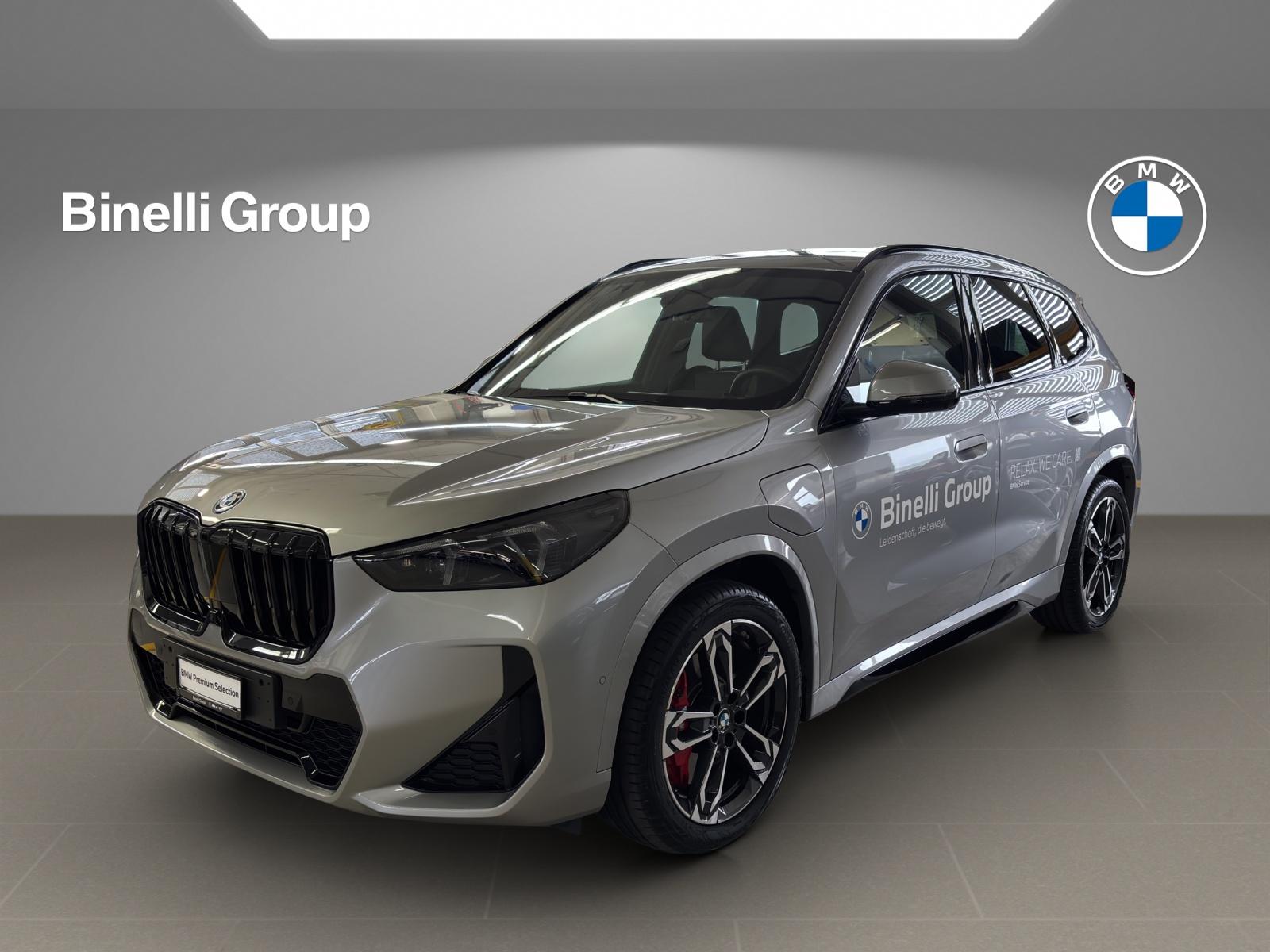 BMW X1 30e xDrive paddles