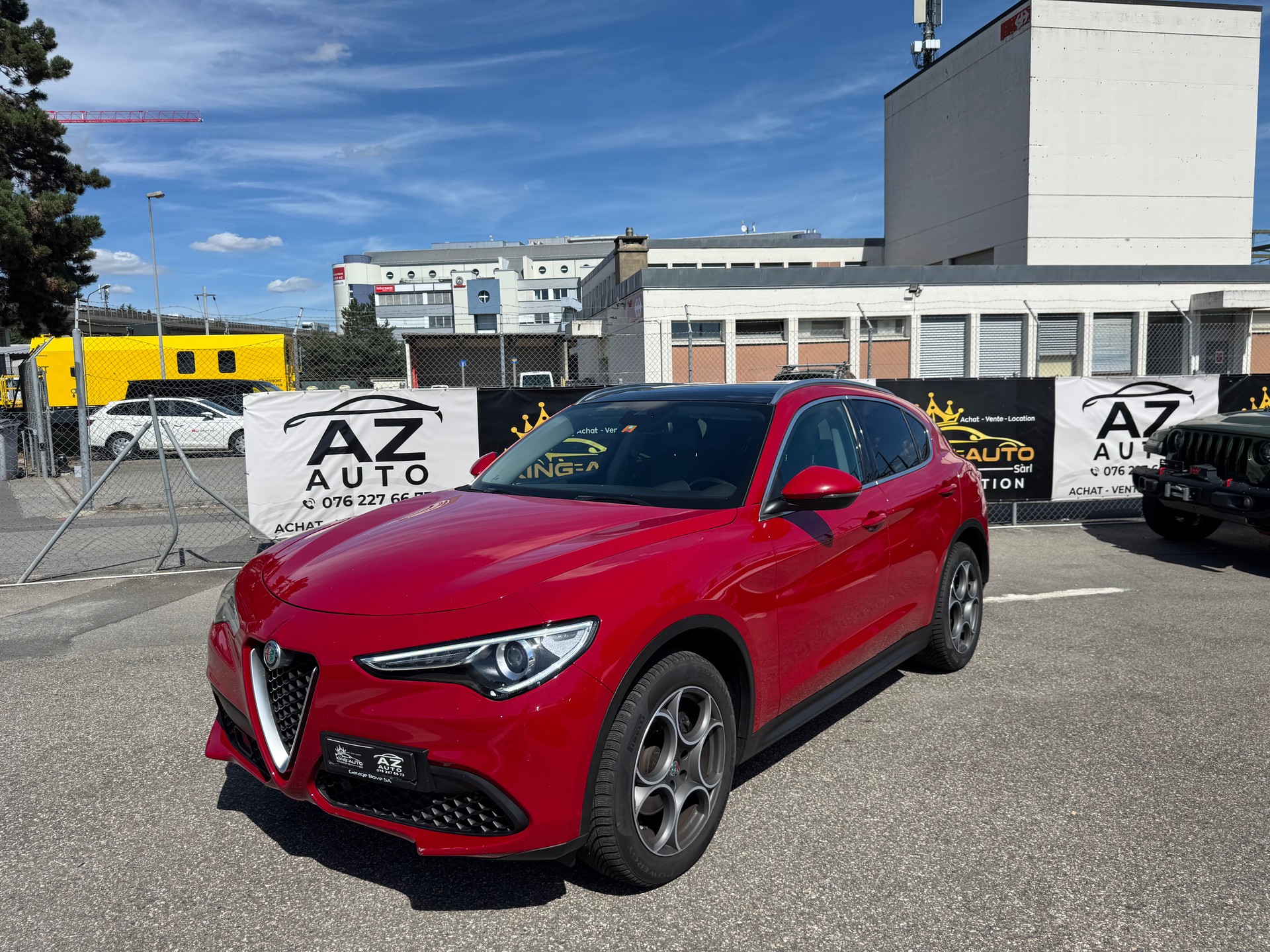 ALFA ROMEO Stelvio 2.2 JTDM Sport Q4 Automatic 210 PS Full option Garantie 2 ans 🇨🇭-showroom-element-1