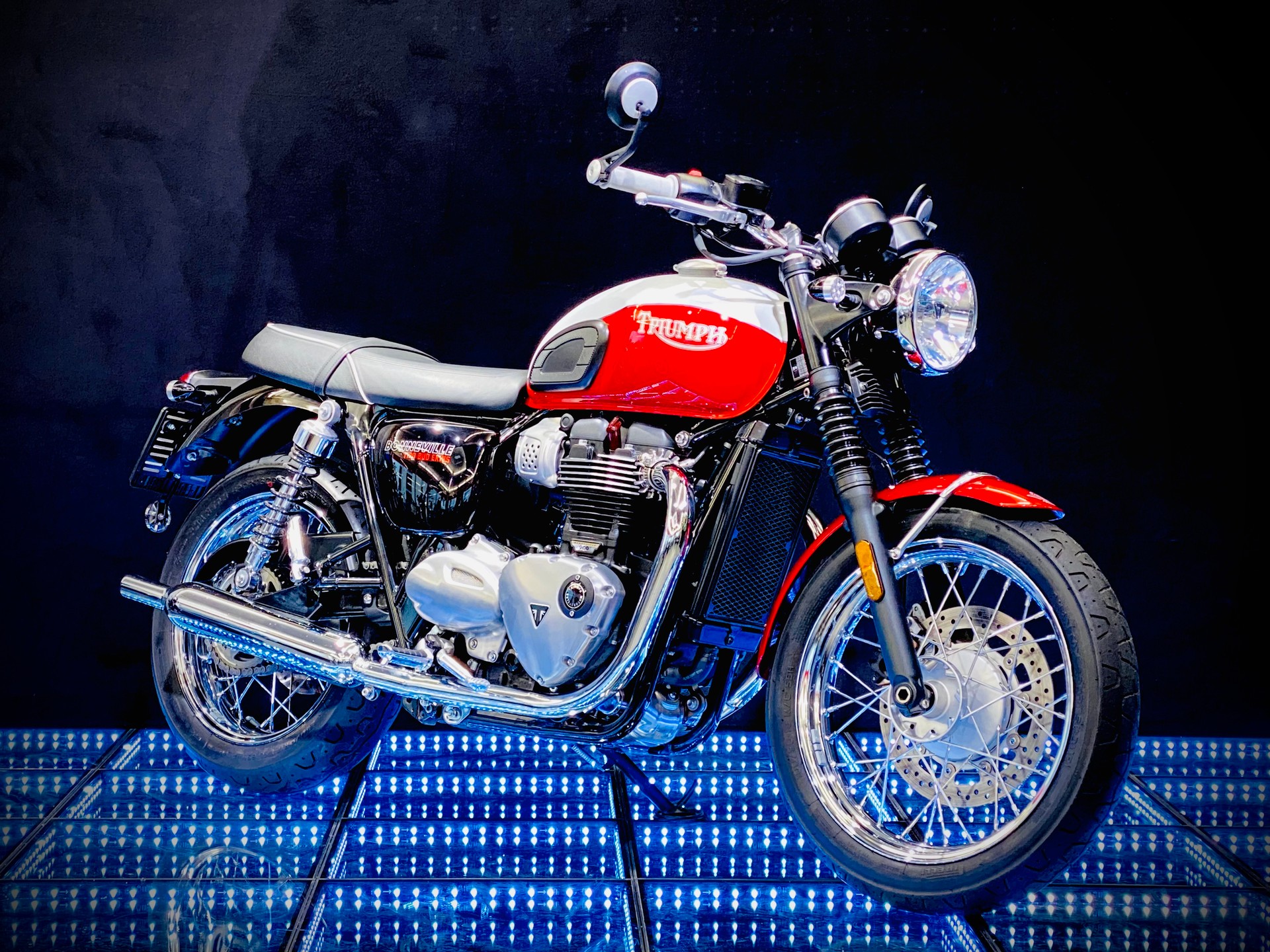 TRIUMPH Bonneville 900 T 100 Bud Ekins