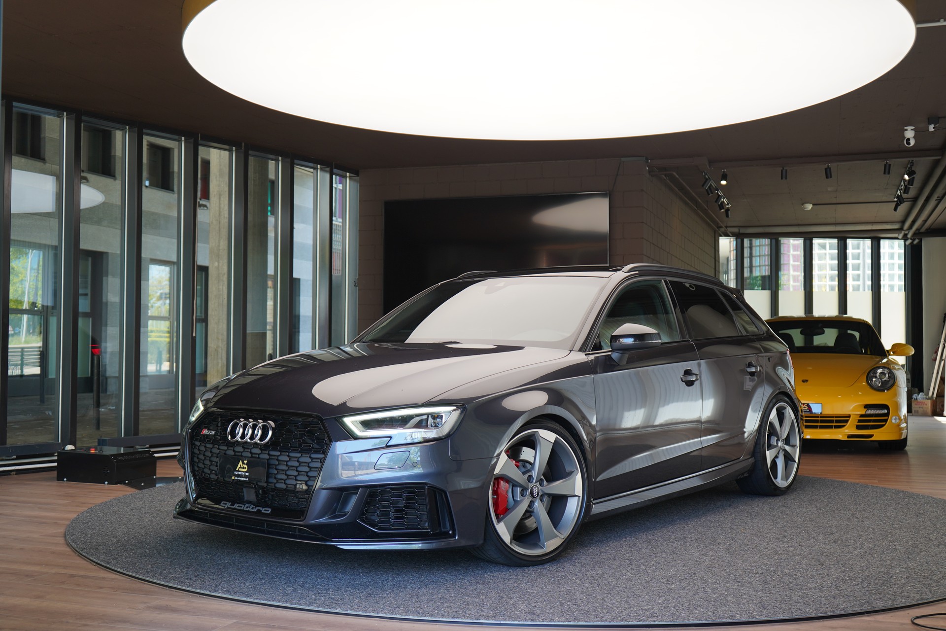 AUDI RS3 Sportback 2.5 TSI quattro *Porsche Farbe SLATE GREY* ohne OPF | KW | PANORAMA | ASSISTENZPAKET