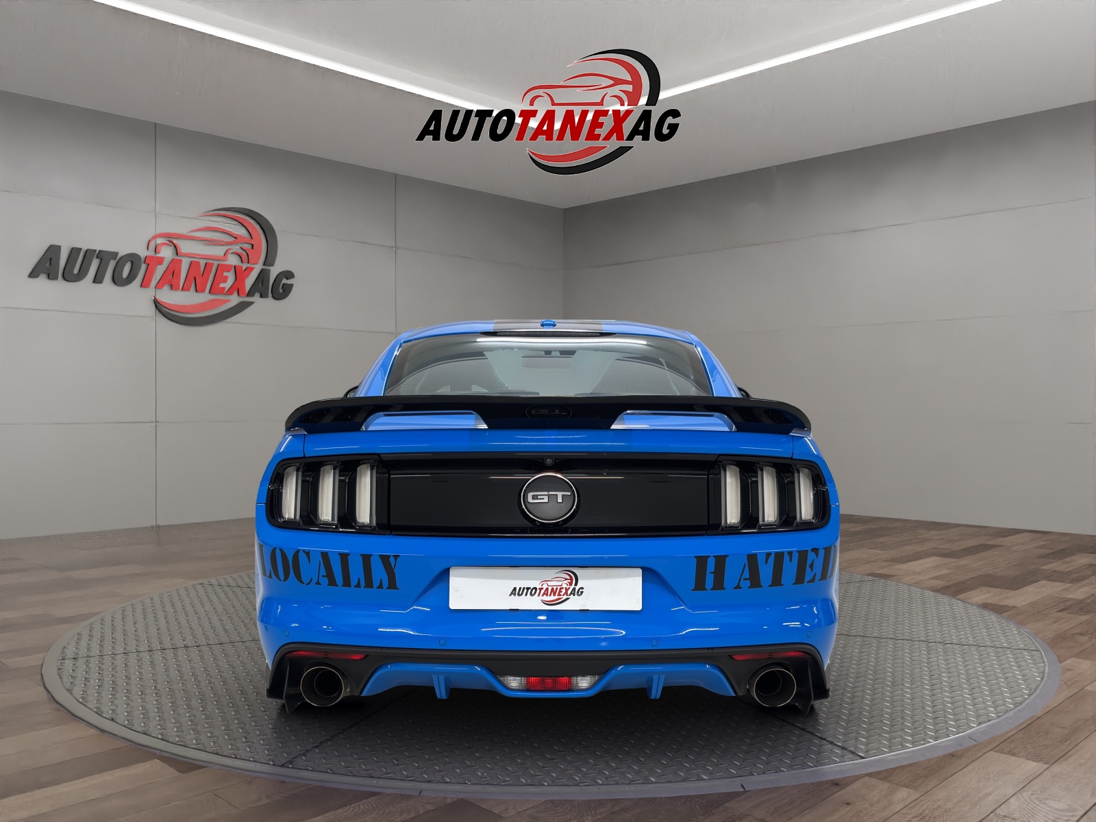 FORD Mustang Fastback 5.0 V8 GT Blue Edition Automat-image-4