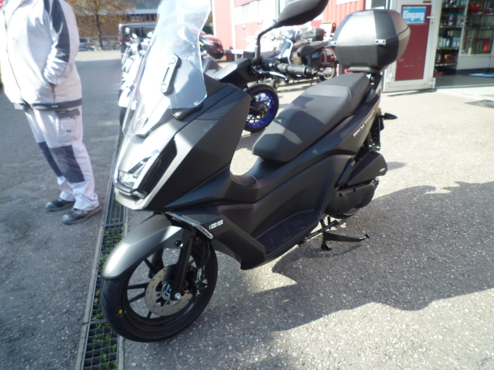 KYMCO 125i CBS Inkl Top Case / Windschield-image-4