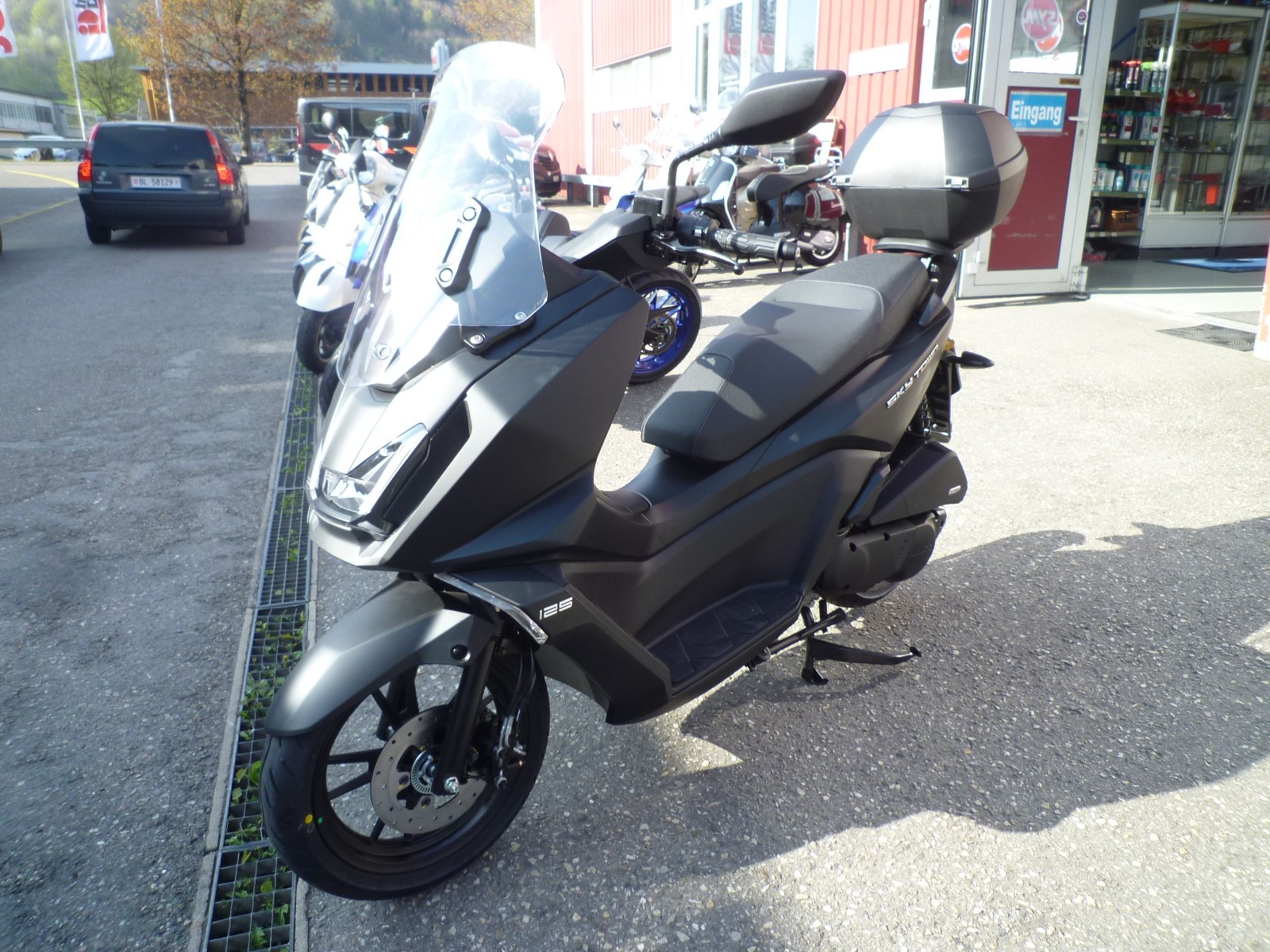 KYMCO 125i CBS Inkl Top Case / Windschield-image-1