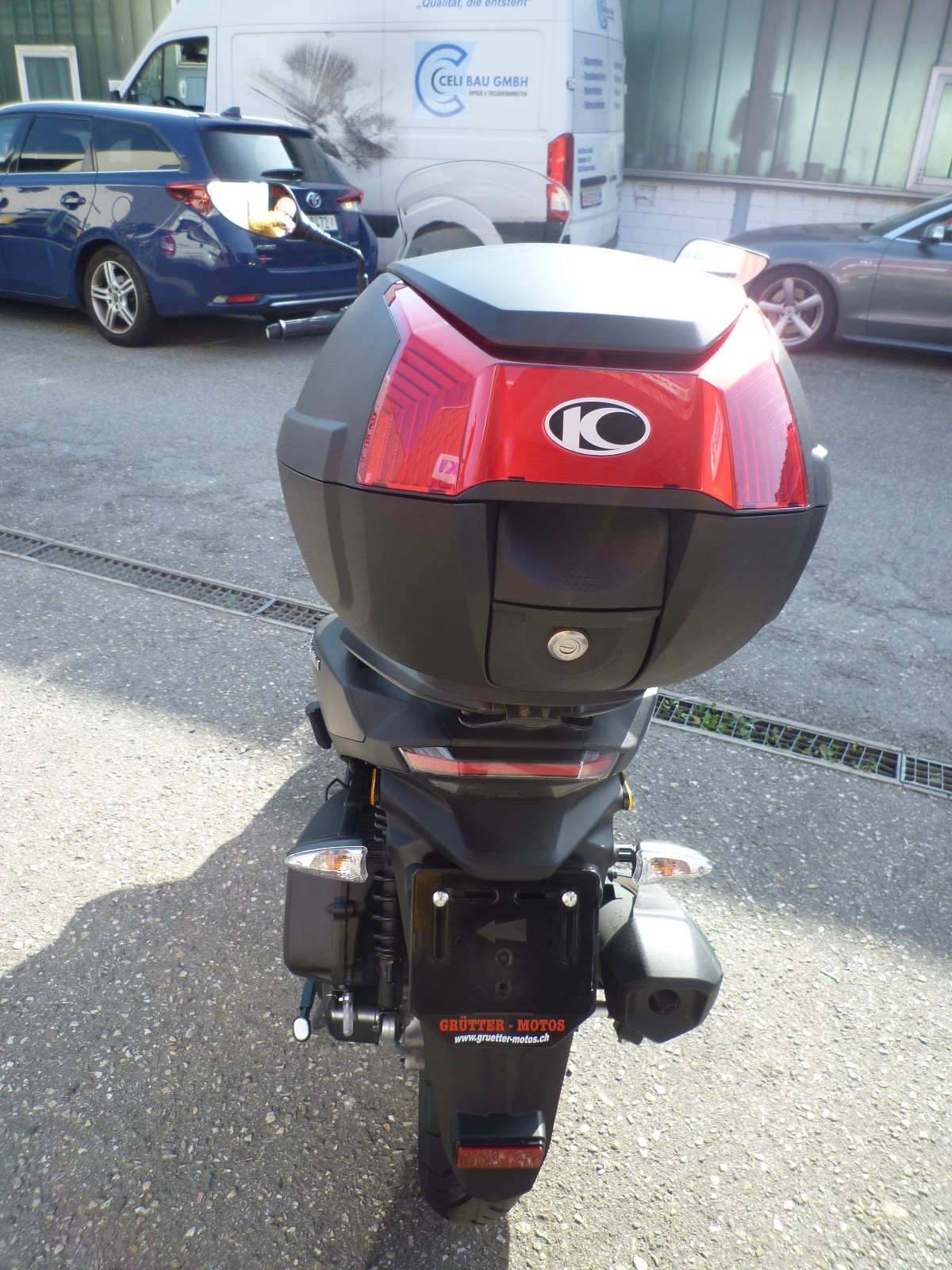 KYMCO 125i CBS Inkl Top Case / Windschield-image-3