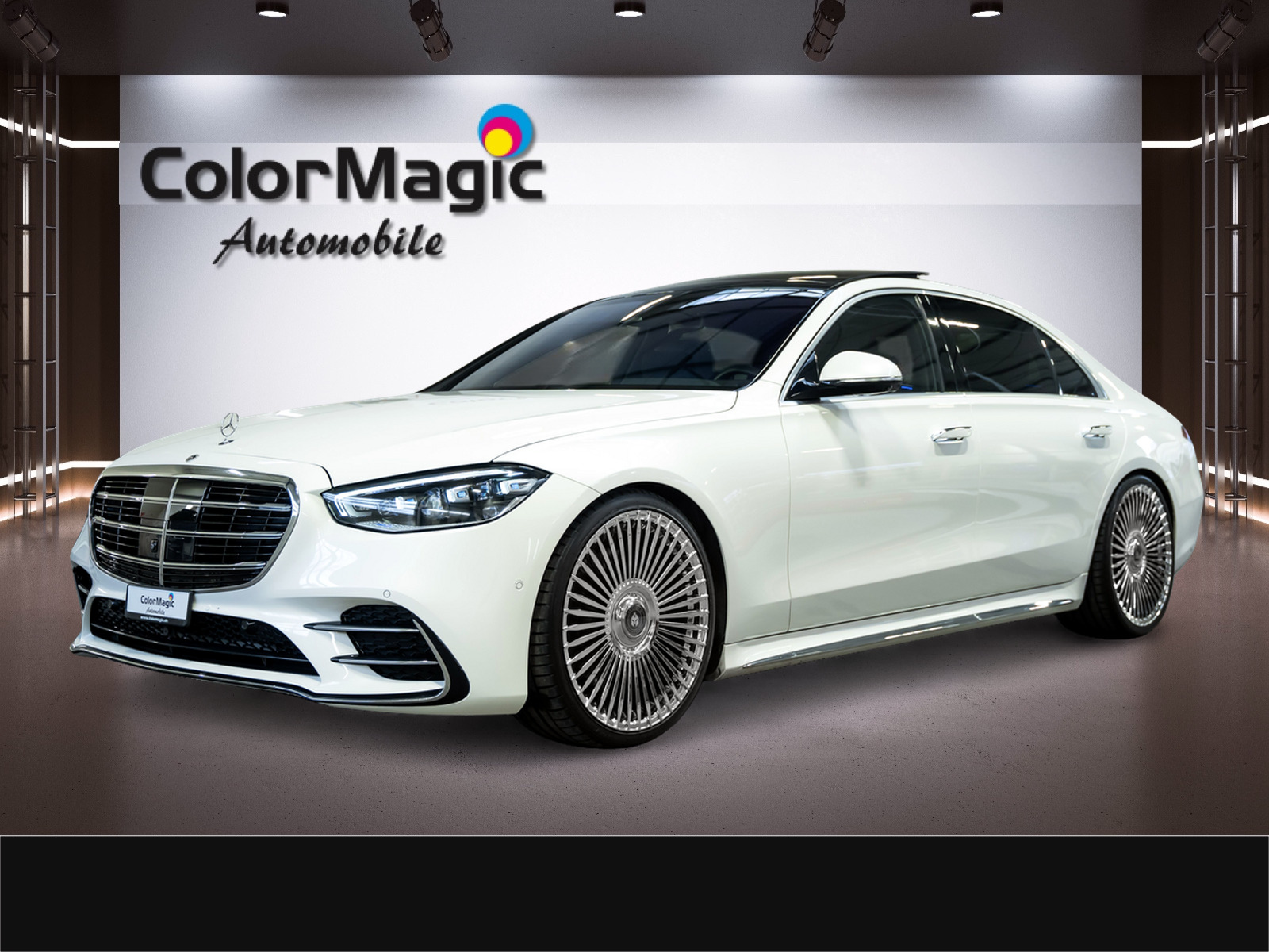 MERCEDES-BENZ * S 400 d L 4Matic AMG Line * CHAUFFEUR-PAKET * FOND ENTERTAINMENT * 22 ZOLL * LEASING AB 853.- *