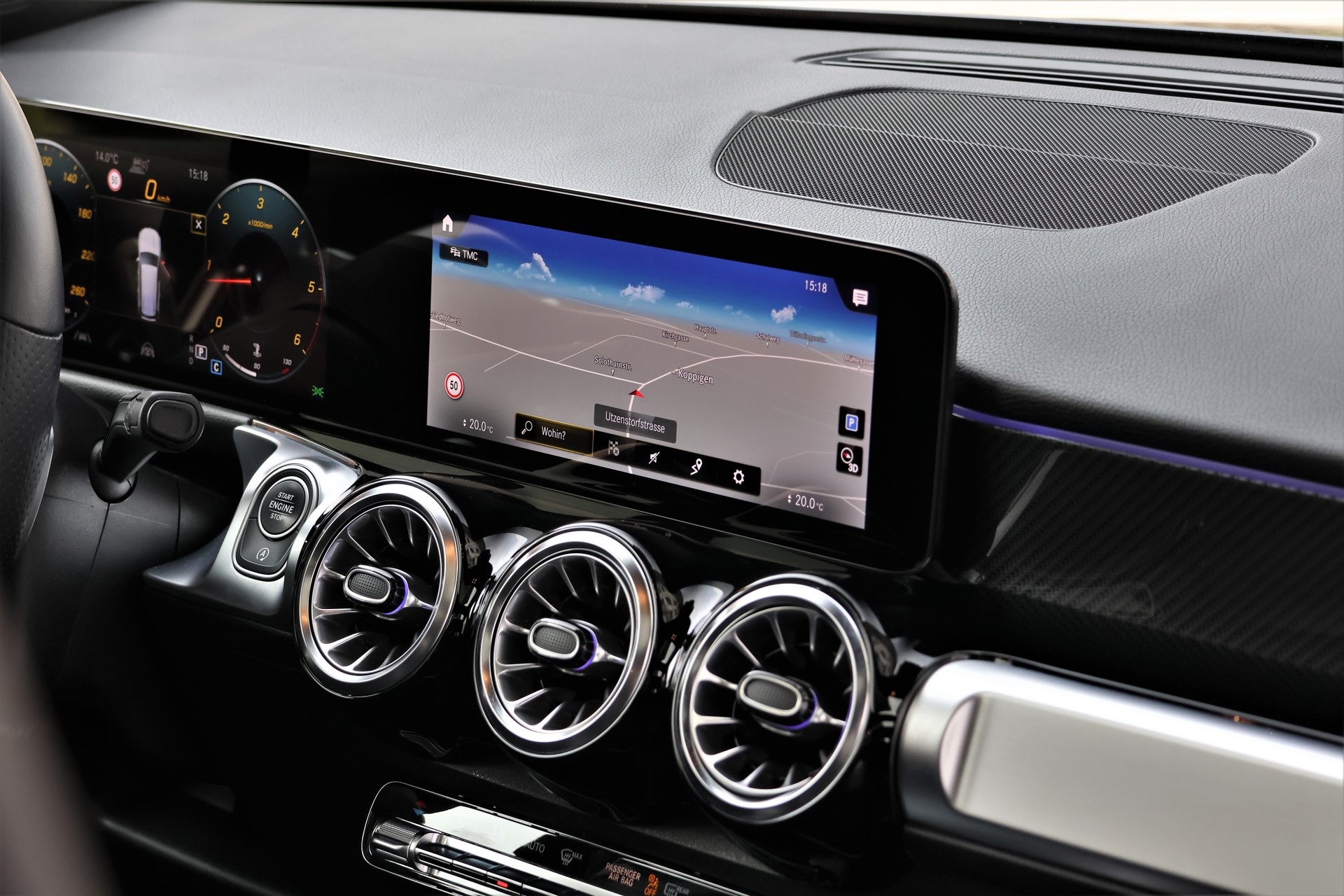 MERCEDES-BENZ GLB 220 d 4Matic AMG Line 8G-Tronic (CH) MSI+ 2.0T AHK-image-18