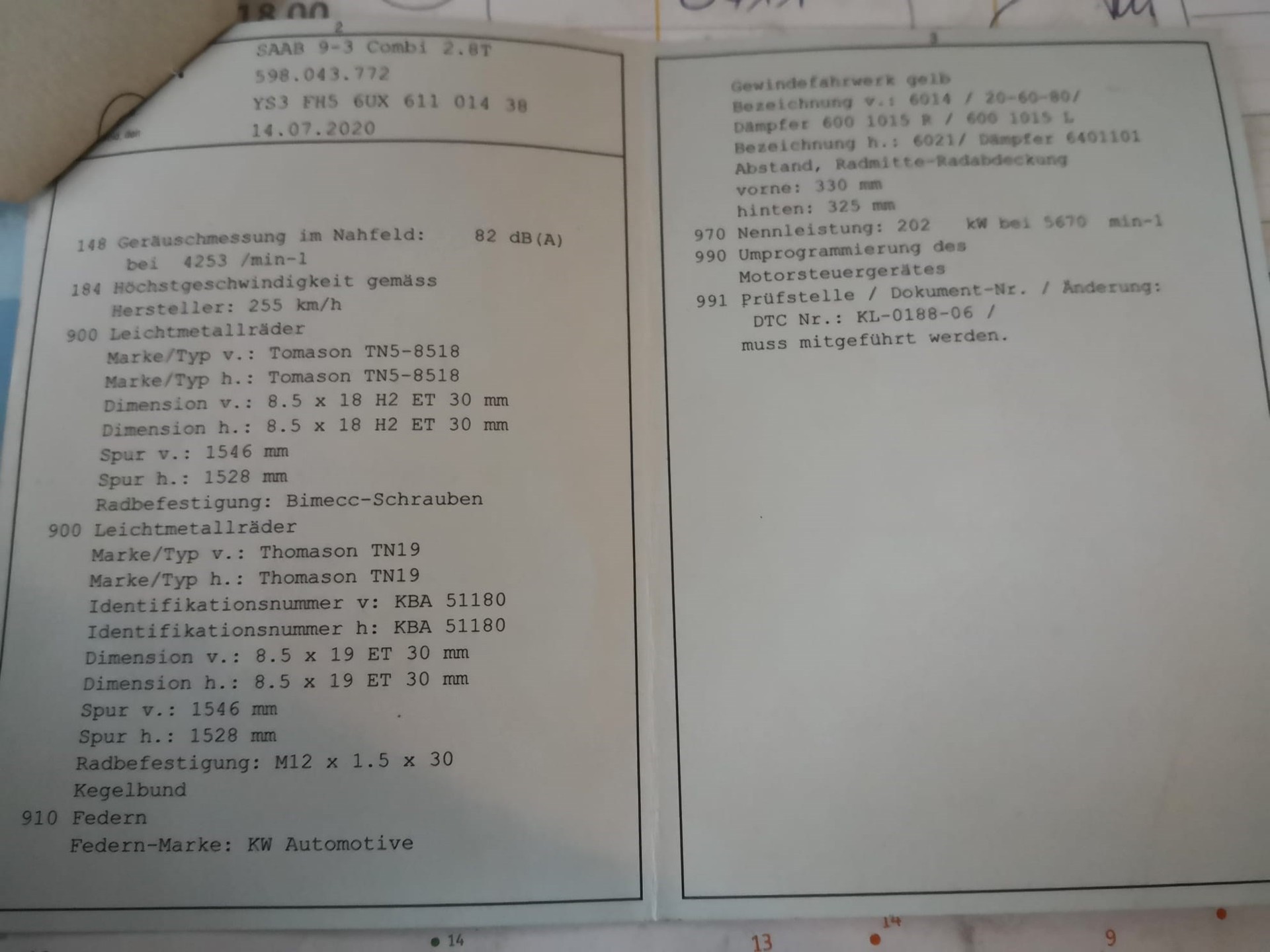 SAAB 9-3 2.8T V6 Aero-image-11