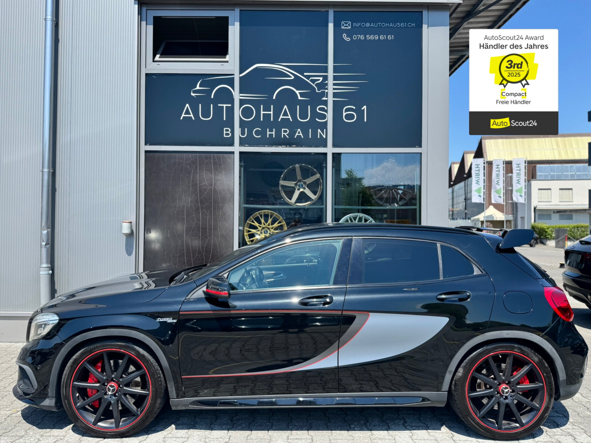 MERCEDES-BENZ GLA 45 AMG Edition 1 4Matic 7G-DCT / ab Service bei Verkauf