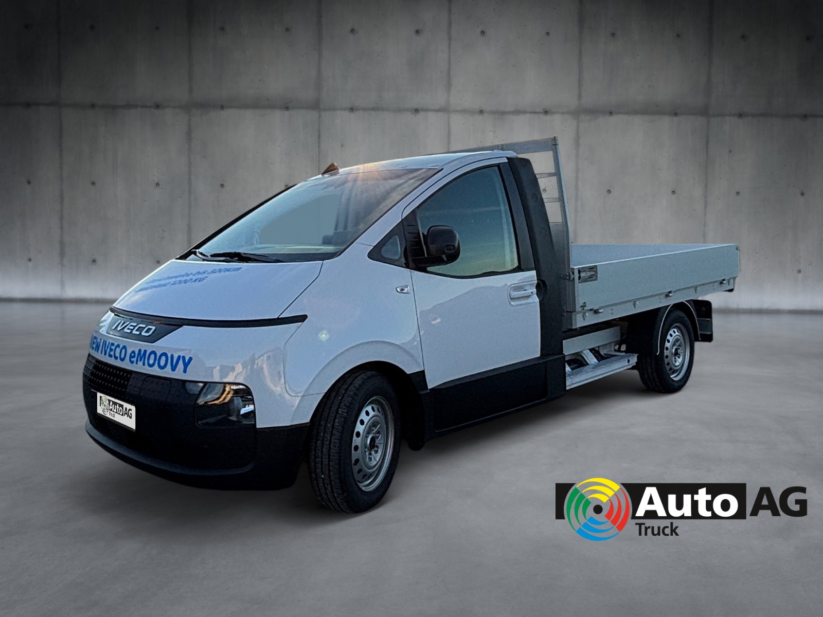 IVECO NEW E MOOVY mit FABA ALU-Ladebrücke 2800