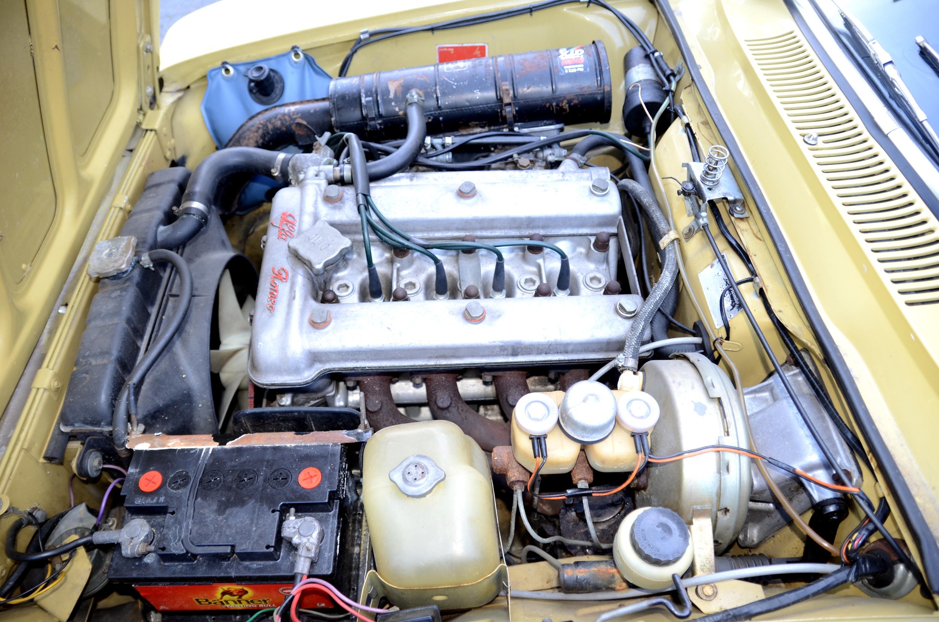 ALFA ROMEO 2000 GTV wird frisch Veteran geprüft *** CH-Fahrzeug *** aus 3. Hand *** seit 1988 bei mir *** ungeschweisst-image-8