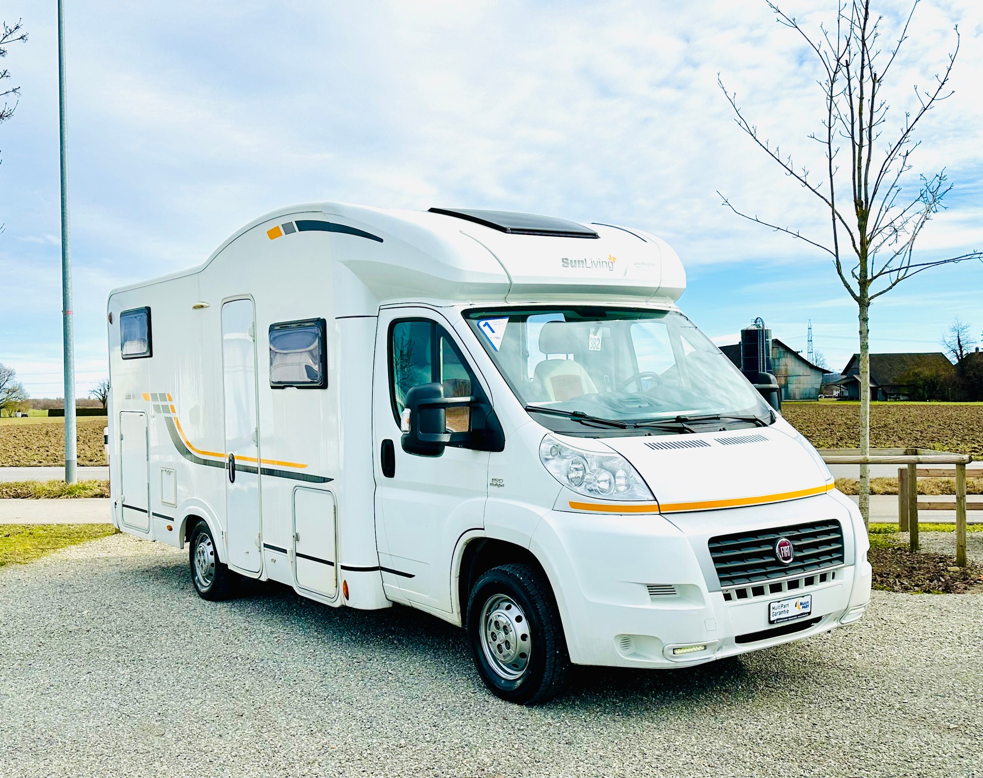 FIAT 2.3JTD 150PS ADRIA Lido *** HUBBETT & QUERBETT*** Heck-Garage