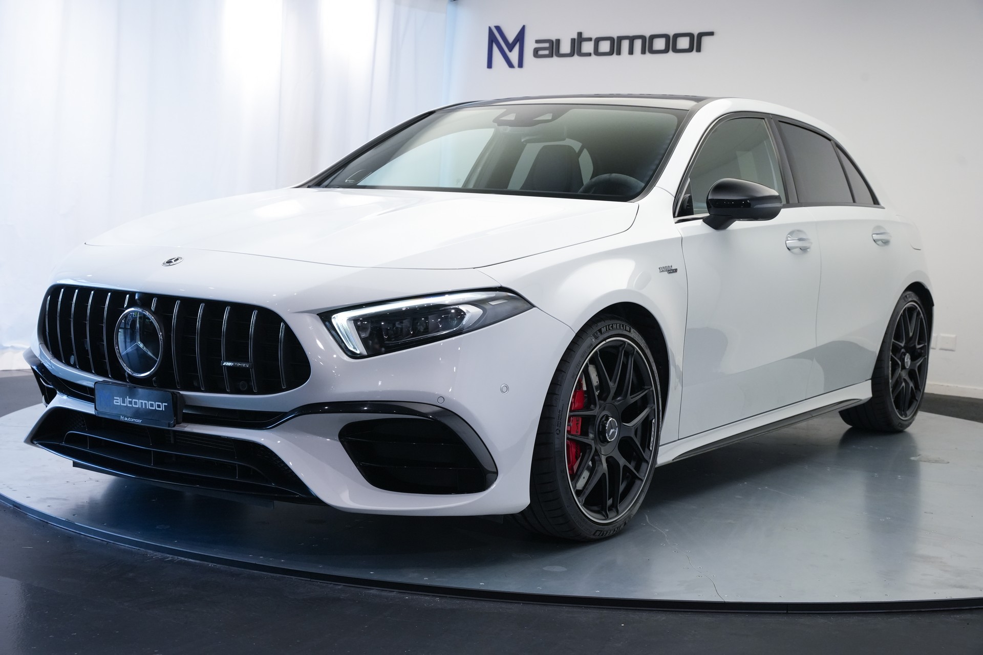 MERCEDES-BENZ A 45 S AMG 4Matic+ Speedshift *CH-Fahrzeug* *Performance Sitze* *Burmester*-image-53