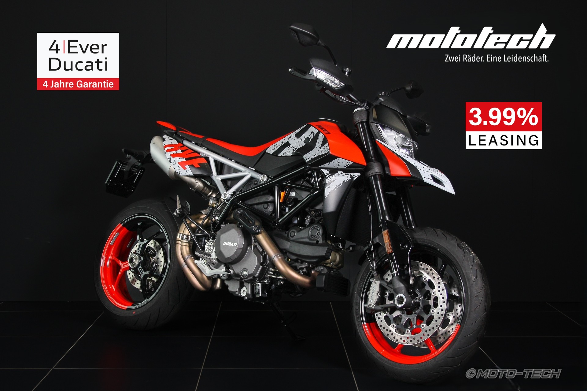 DUCATI Hypermotard 950 RVE (35kW) / 4 JAHRE GARANTIE