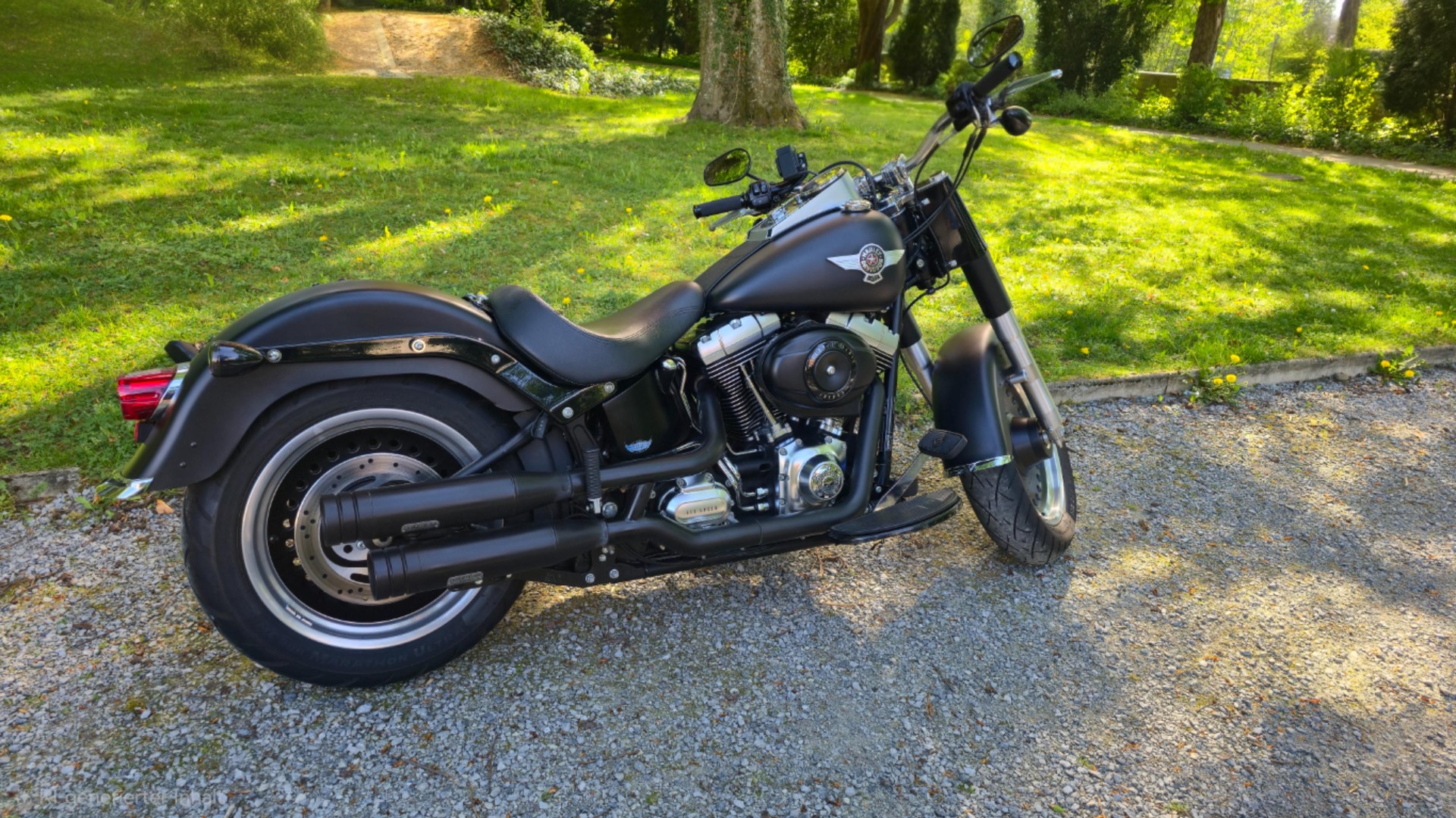 HARLEY-DAVIDSON FLSTFB Fat Boy Special mit Jekyll & Hyde Auspuffanlage-image-0