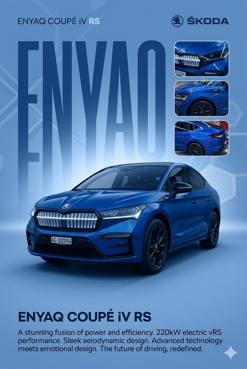 SKODA Enyaq Coupé RS iV 80 4x4