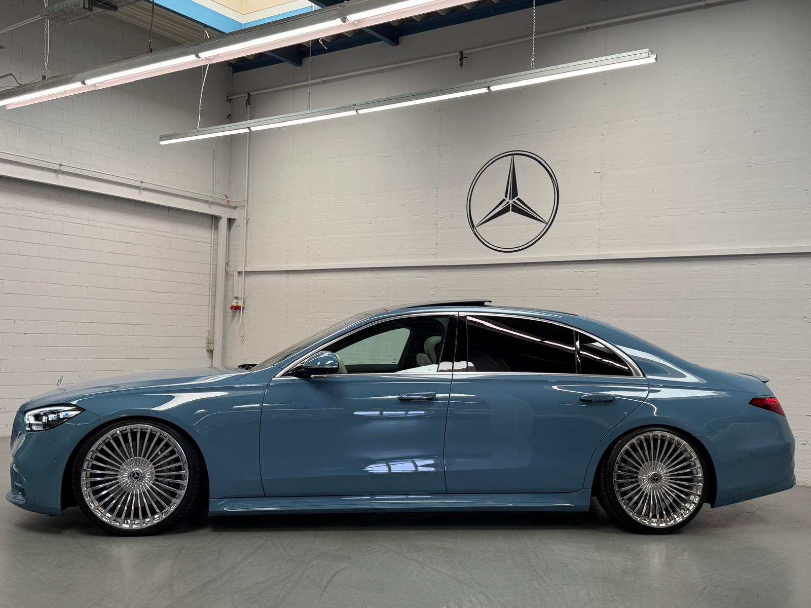 MERCEDES-BENZ S 500 L 4Matic AMG Full Blue Manufaktur 9G-Tronic 2Jahre Garantie & Gratisservice-image-7