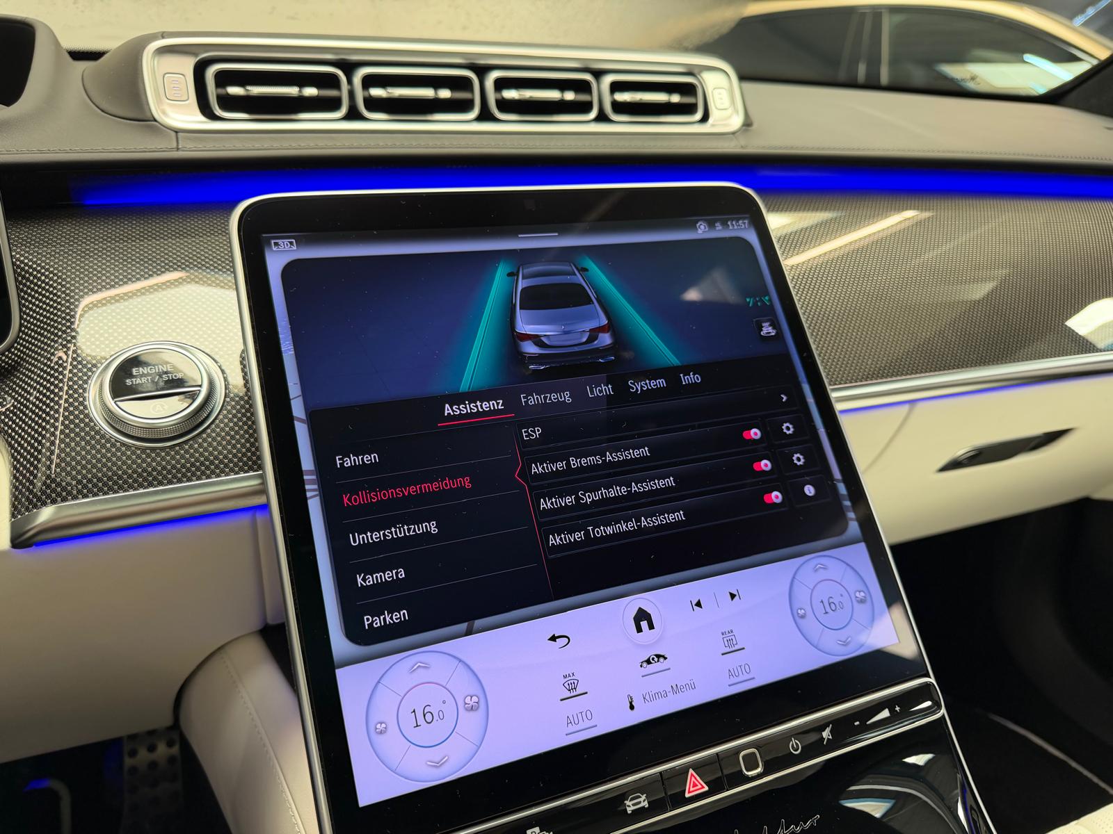 MERCEDES-BENZ S 500 L 4Matic AMG Full Blue Manufaktur 9G-Tronic 2Jahre Garantie & Gratisservice-image-29