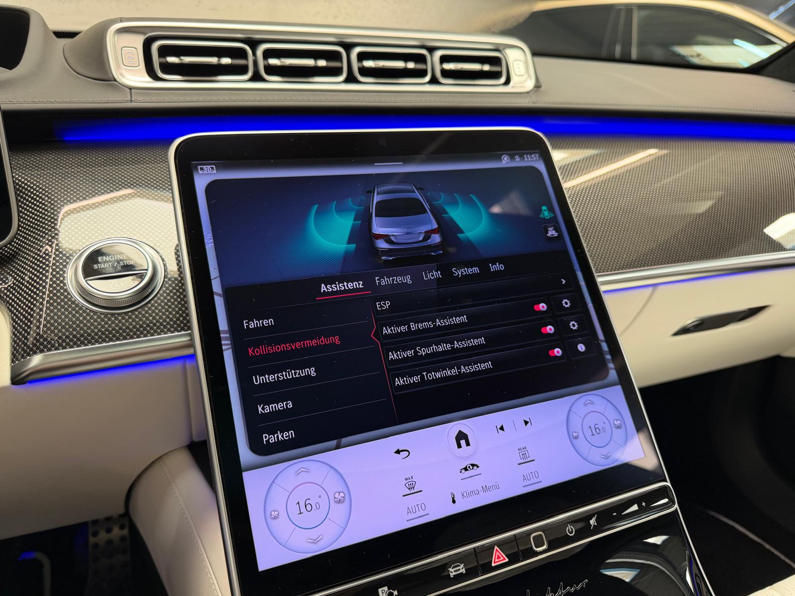 MERCEDES-BENZ S 500 L 4Matic AMG Full Blue Manufaktur 9G-Tronic 2Jahre Garantie & Gratisservice-image-30