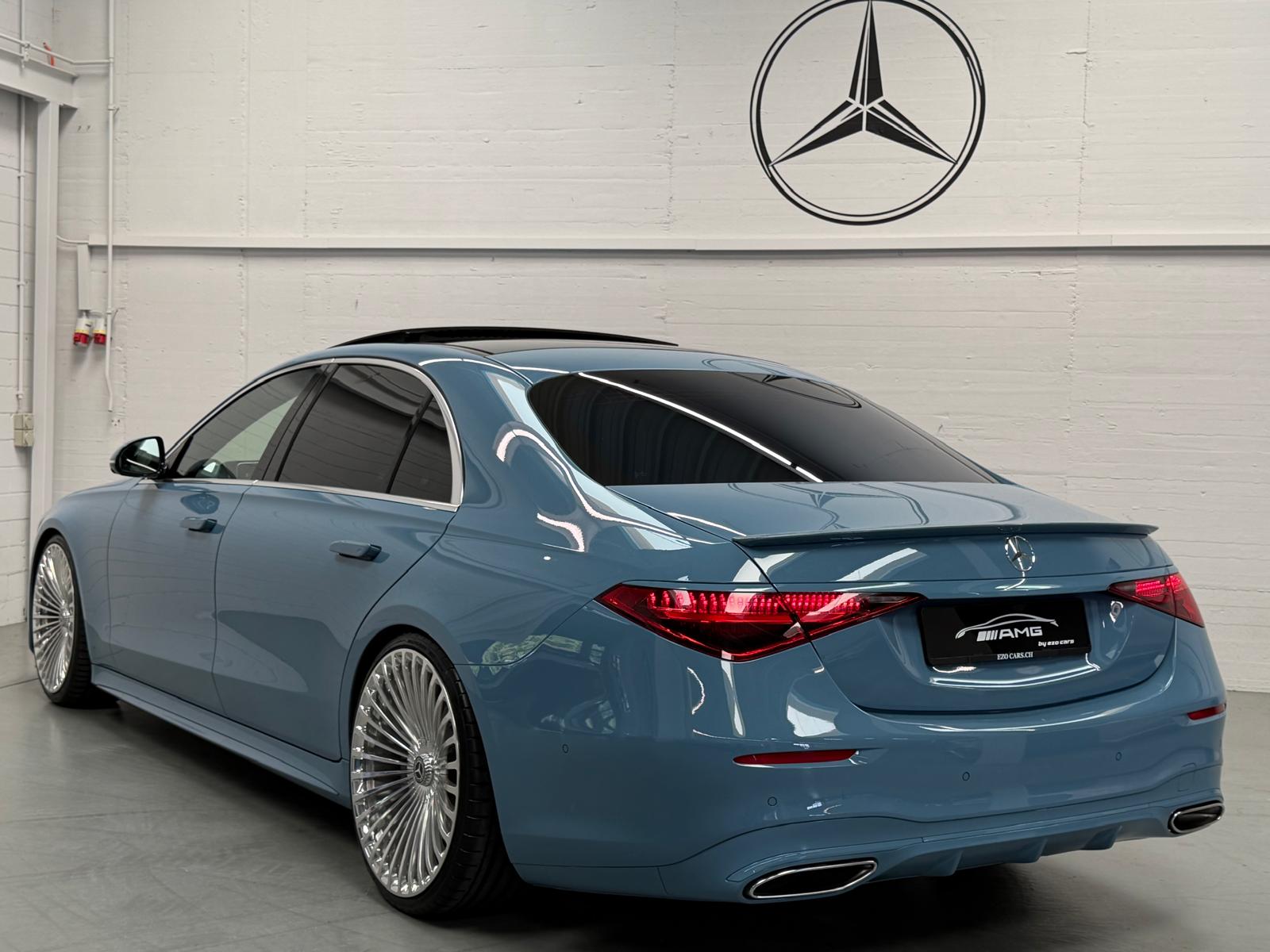 MERCEDES-BENZ S 500 L 4Matic AMG Full Blue Manufaktur 9G-Tronic 2Jahre Garantie & Gratisservice-image-8