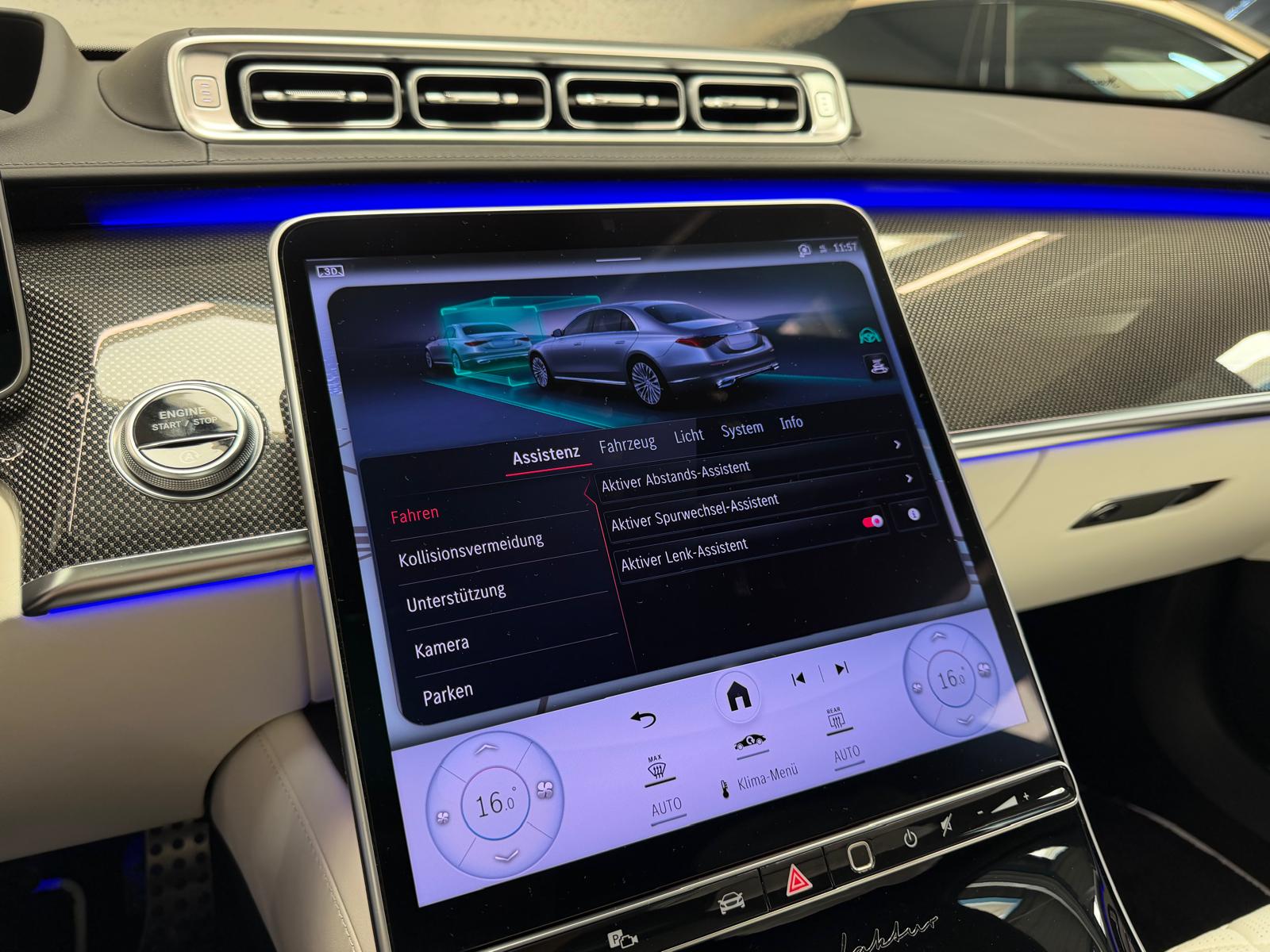 MERCEDES-BENZ S 500 L 4Matic AMG Full Blue Manufaktur 9G-Tronic 2Jahre Garantie & Gratisservice-image-27