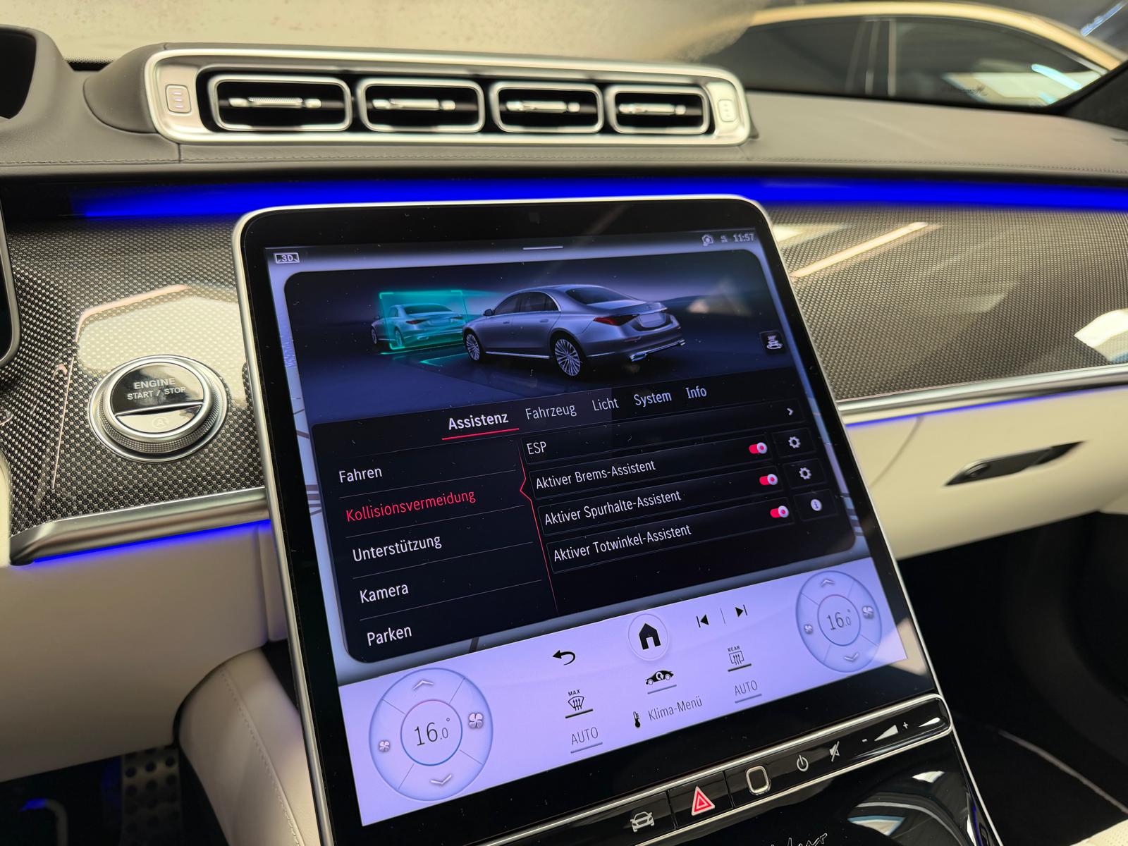MERCEDES-BENZ S 500 L 4Matic AMG Full Blue Manufaktur 9G-Tronic 2Jahre Garantie & Gratisservice-image-28