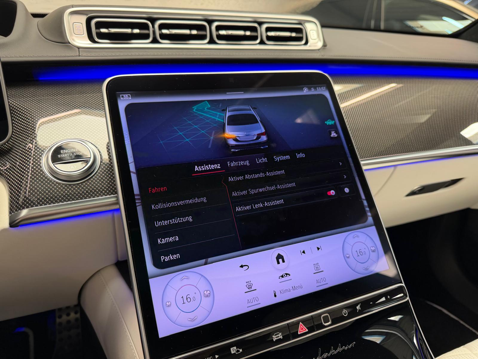 MERCEDES-BENZ S 500 L 4Matic AMG Full Blue Manufaktur 9G-Tronic 2Jahre Garantie & Gratisservice-image-26