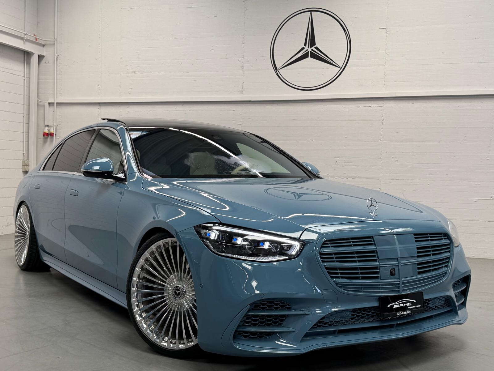MERCEDES-BENZ S 500 L 4Matic AMG Full Blue Manufaktur 9G-Tronic 2Jahre Garantie & Gratisservice-image-4