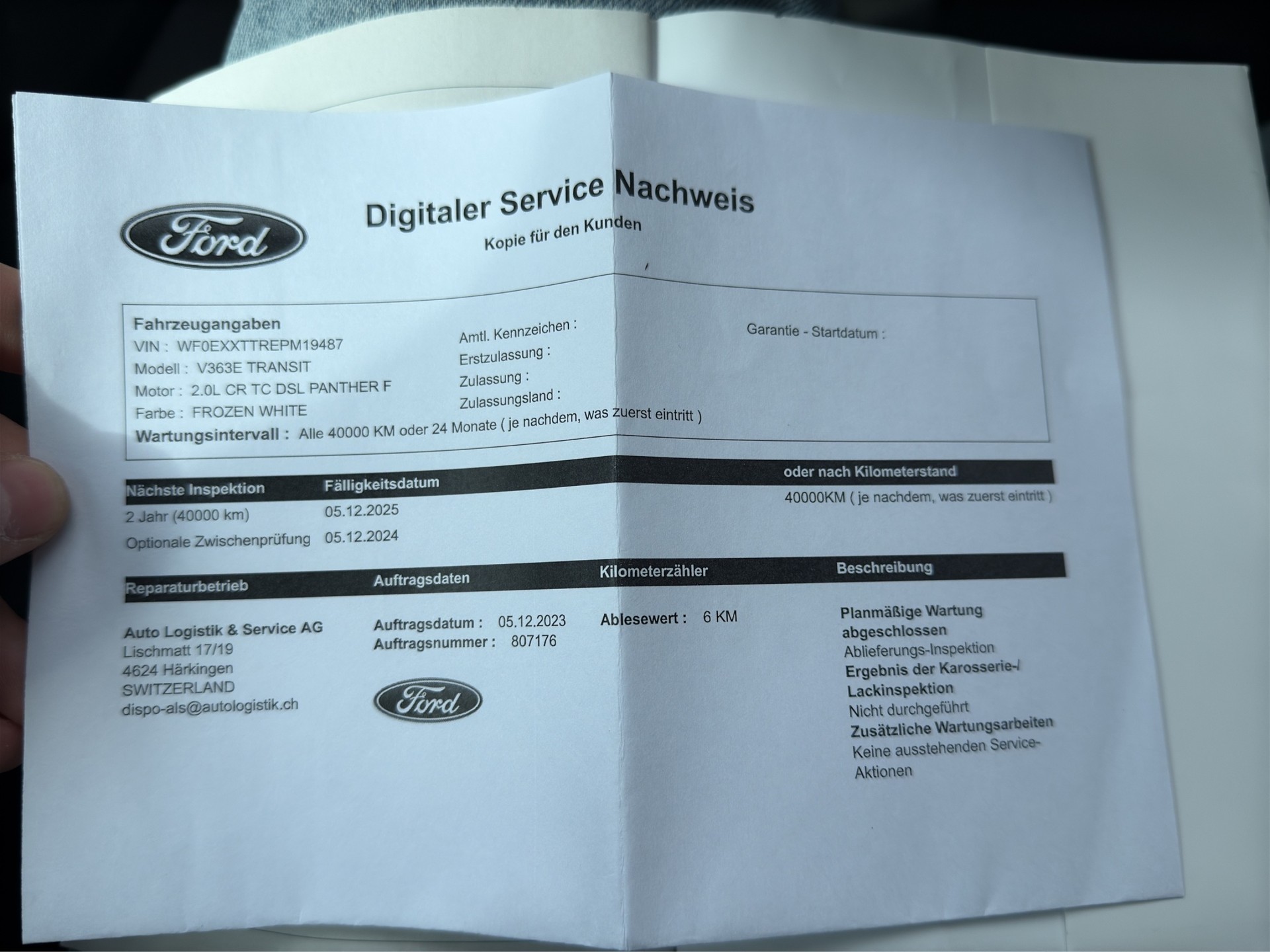 FORD Transit Van 350 L3 Trend 2.0 TDCi 130 FWD A-image-17