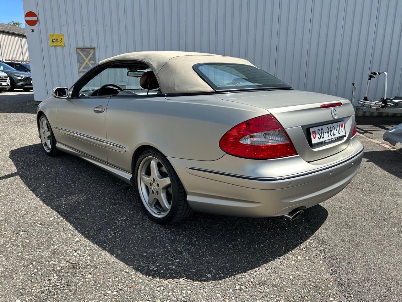 MERCEDES-BENZ CLK 500 Elégance 7G-Tronic Armani Limited-image-4