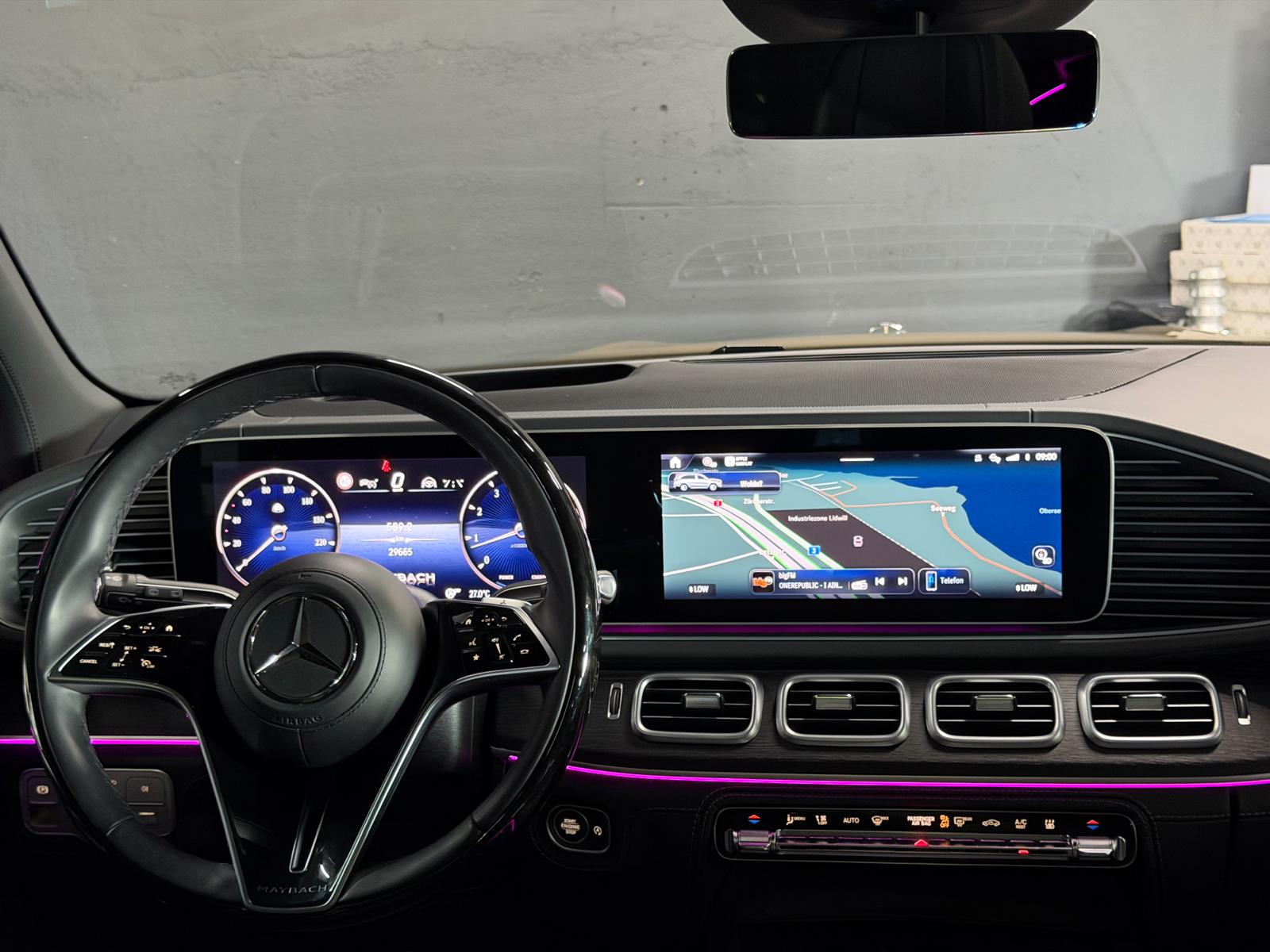 MERCEDES-BENZ GLS 600 4Matic Maybach Business Class 9G-Tronic 5 Jahre Garantie & Gratissservice Aktionsleasing ab 1899.- Vollausstattung-image-8