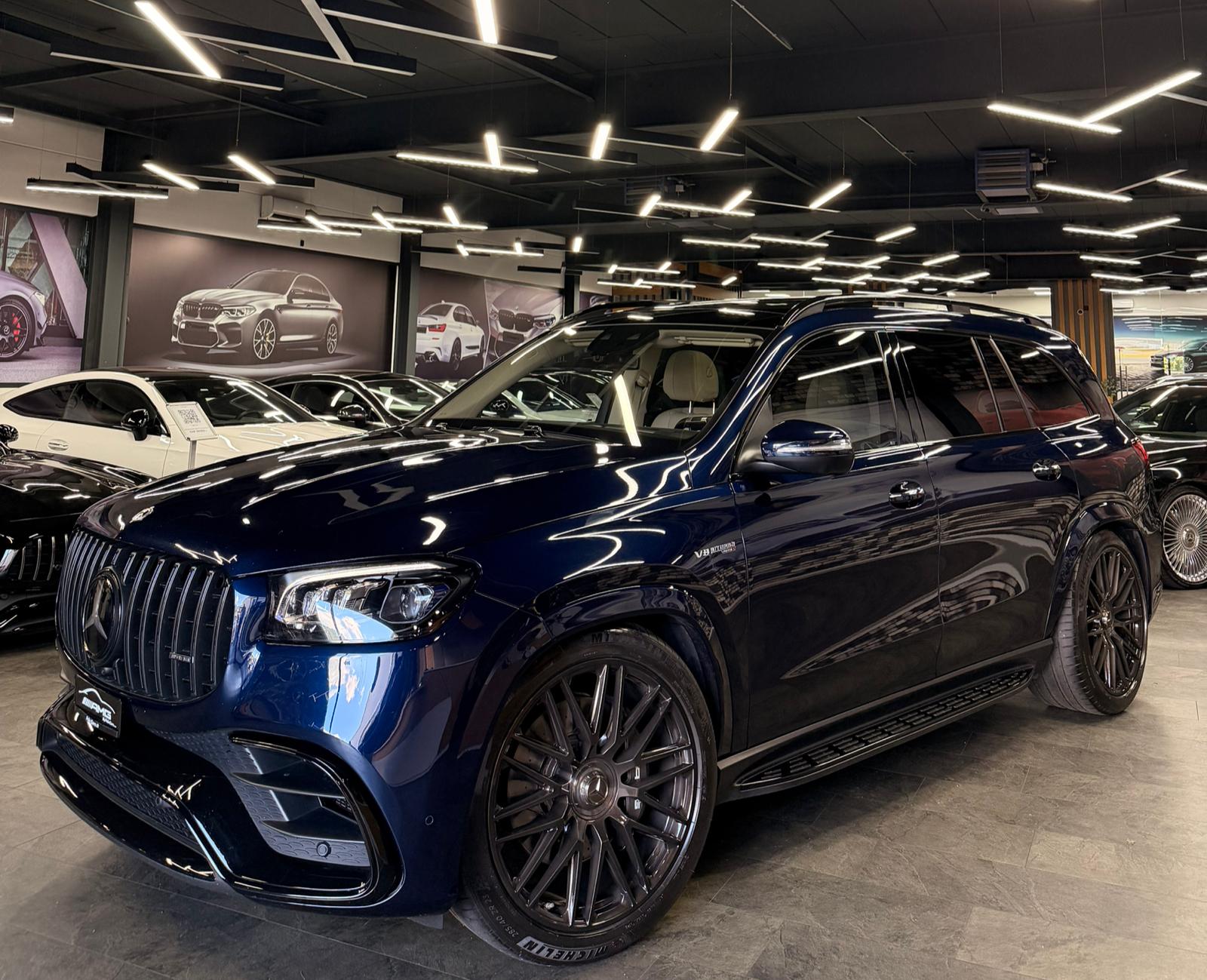 MERCEDES-BENZ GLS 63 4Matic+ Limited 720PS Blue&Black Performance TCT 9G 2Jahre Garantie-showroom-element-1