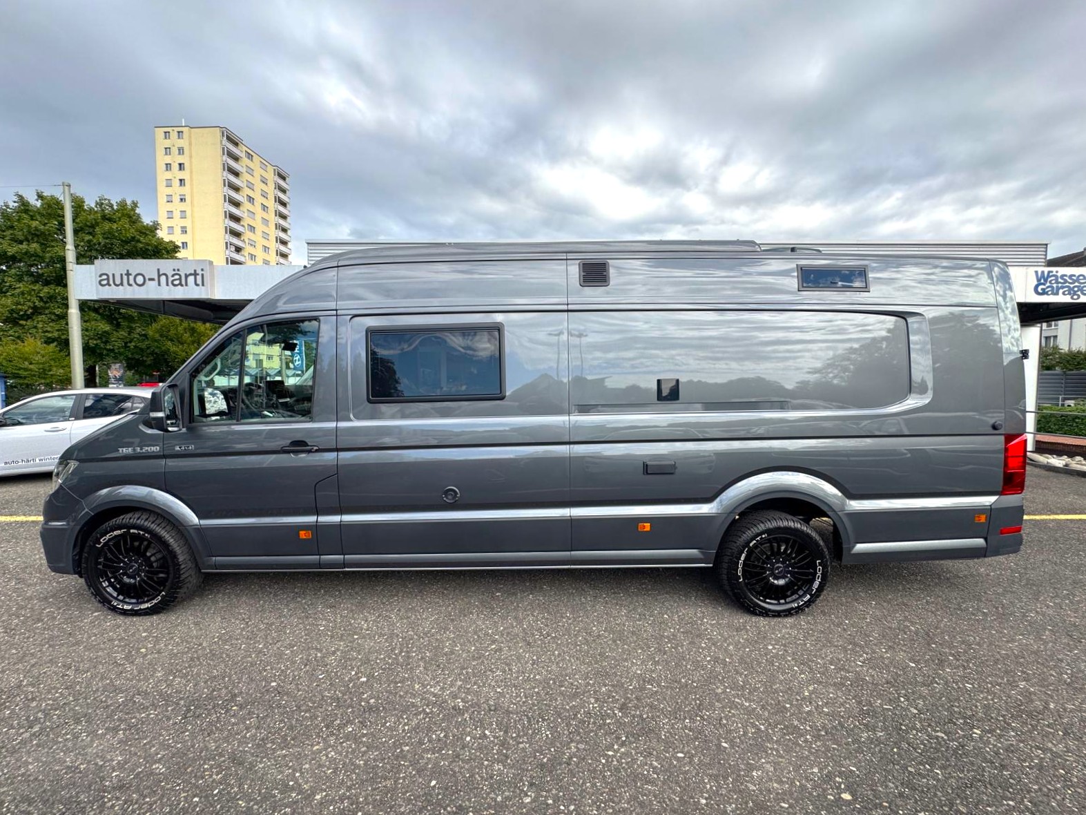 MAN TGE L5H3 VR-Van mit grosser Heckgarage, Aufstelldach und Luftfederung etc.-image-12