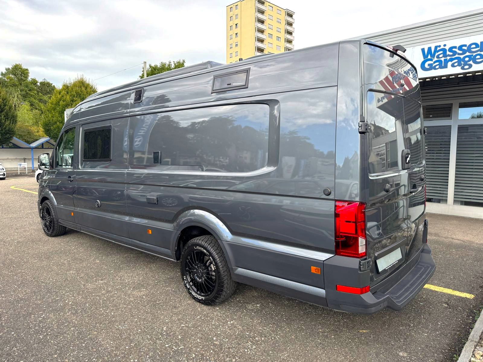 MAN TGE L5H3 VR-Van mit grosser Heckgarage, Aufstelldach und Luftfederung etc.-image-15