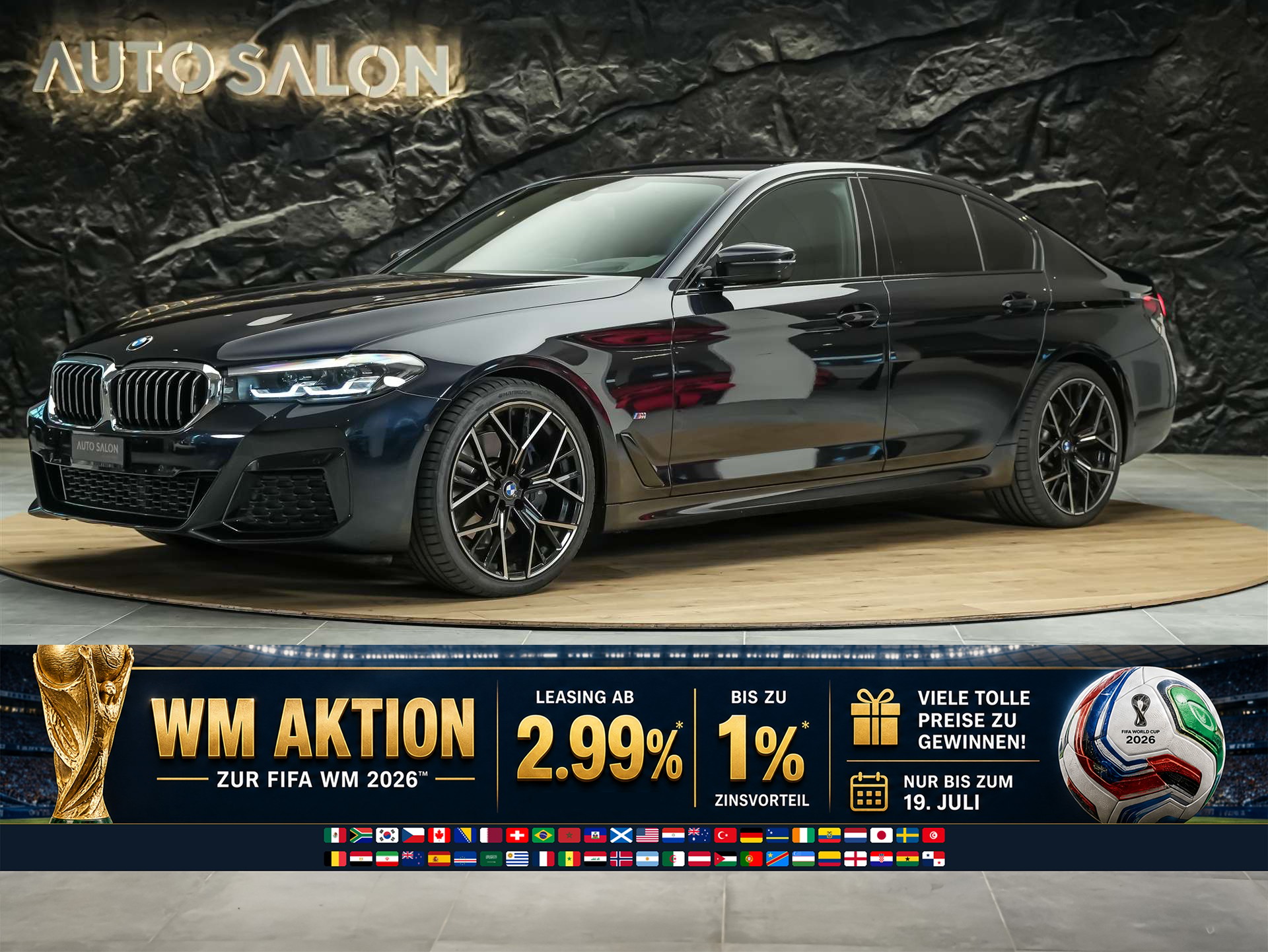 BMW 530i xDrive M Sport Steptronic *20" Felgen*Head-Up*Leder*-image-0