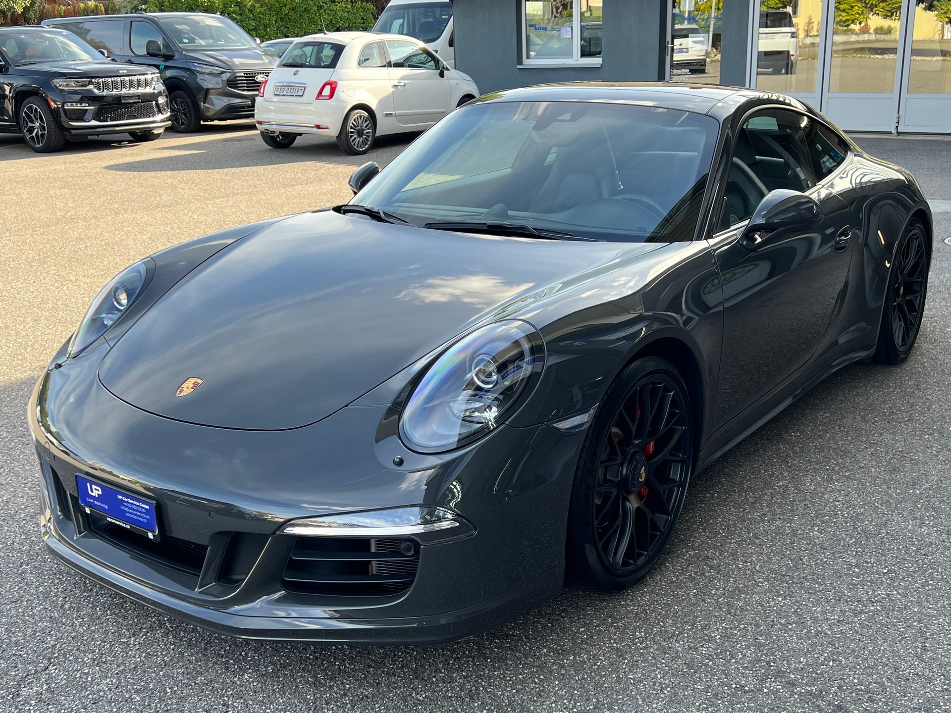 PORSCHE 911 Coupé 3.8 Carrera 4 GTS PDK * PTS Schiefergrau *-showroom-element-1