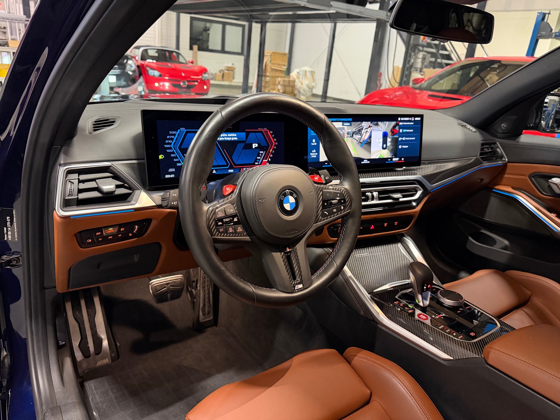 BMW M3 Touring xDrive Comp. M *Tanzanite Blue/Tartufo int*-image-7