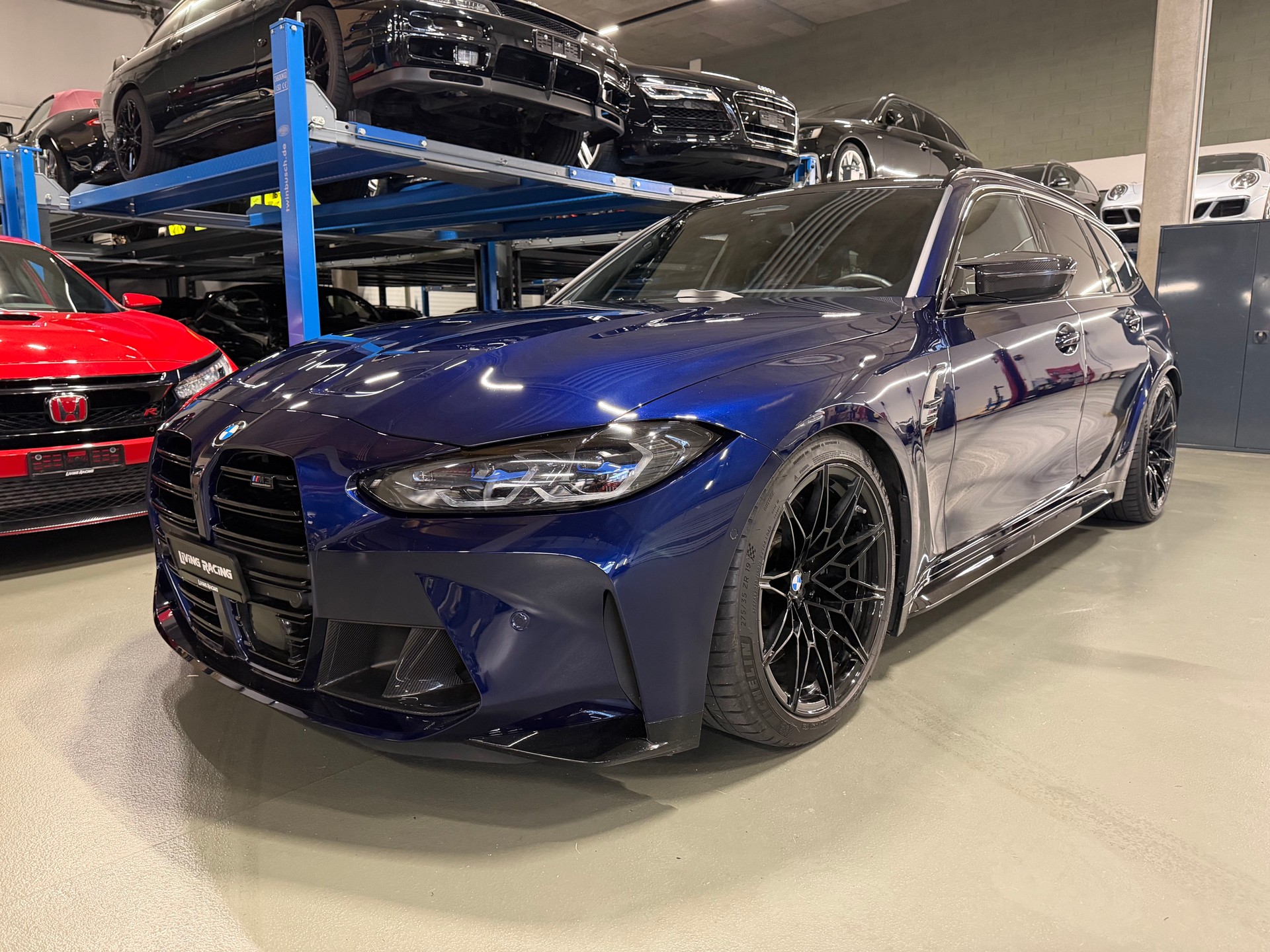 BMW M3 Touring xDrive Comp. M *Tanzanite Blue/Tartufo int*