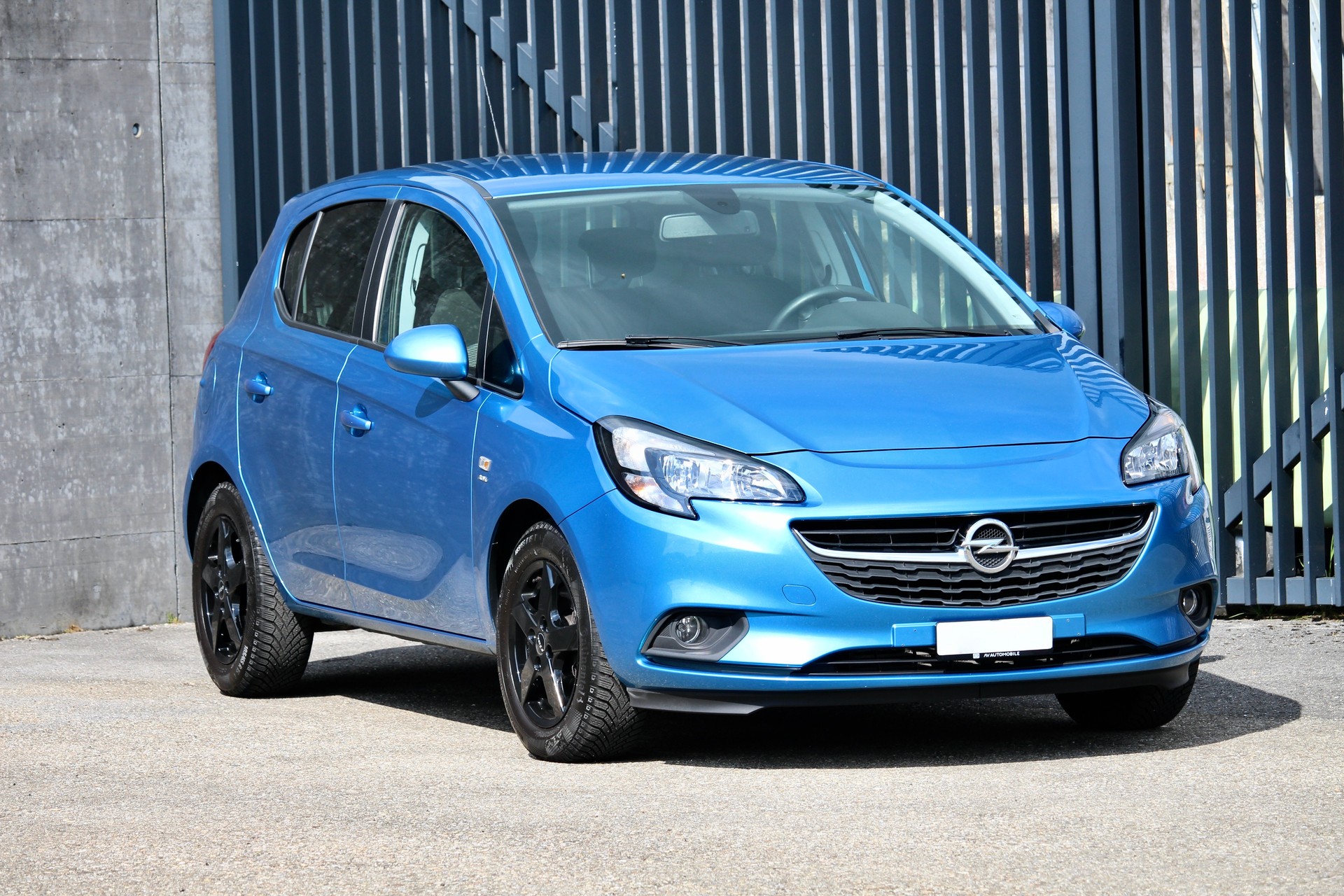 OPEL Corsa 1.4 Turbo Enjoy * Sonderfarbe Türkisblau Metallic *Lenkradheizung-showroom-element-1