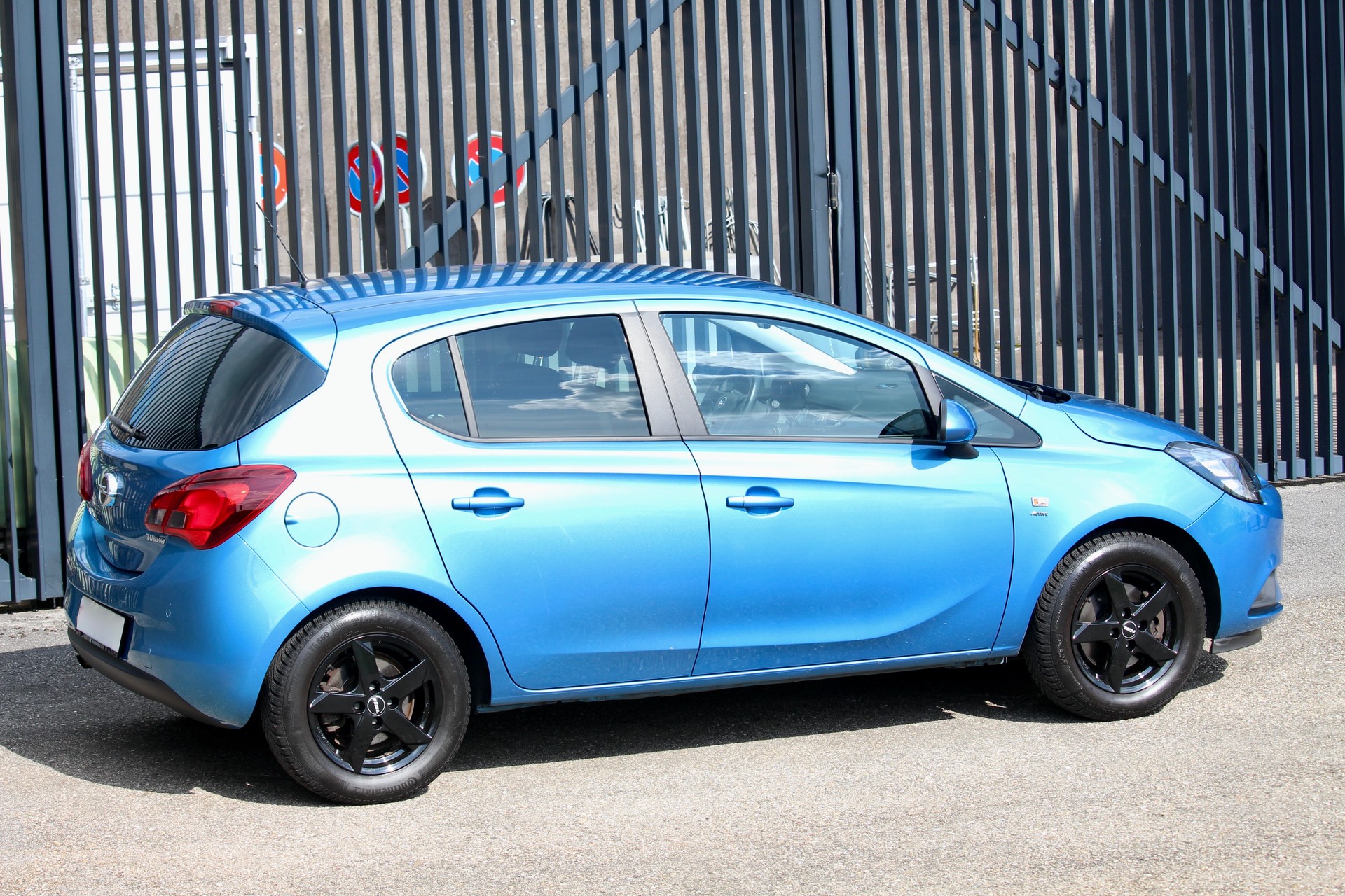 OPEL Corsa 1.4 Turbo Enjoy * Sonderfarbe Türkisblau Metallic *Lenkradheizung-showroom-element-3