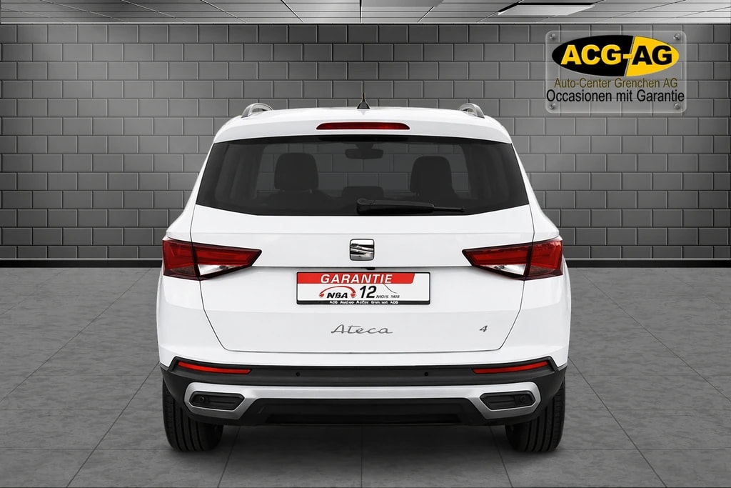 SEAT Ateca 2.0 TDI CR Style 4Drive DSG ** Werksgarantie ** Gr.Navi ** RF-Kamera ** Parkhilfe v+h ** Lenkrad Beheizbar ** Winter Paket-image-4