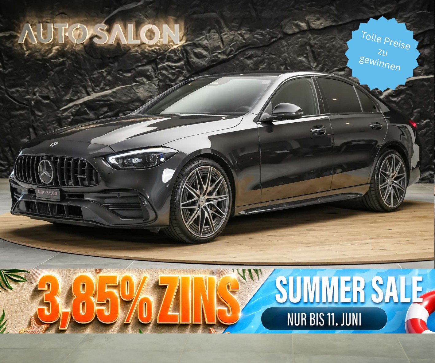 MERCEDES-BENZ C 43 AMG 4Matic *20" Felgen*AMG Night Paket*Rückfahrkamera*