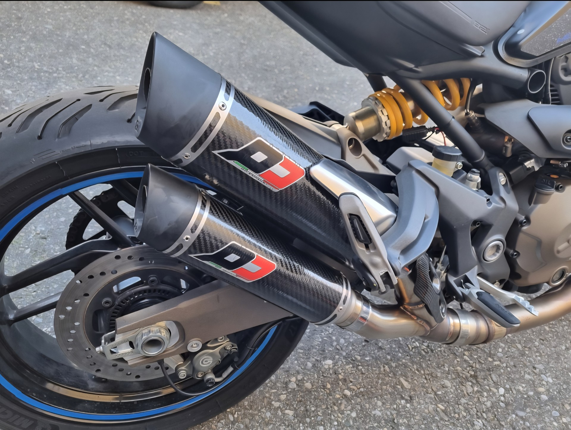 DUCATI Monster 821 ABS (35kW) QD EXHAUST-image-5