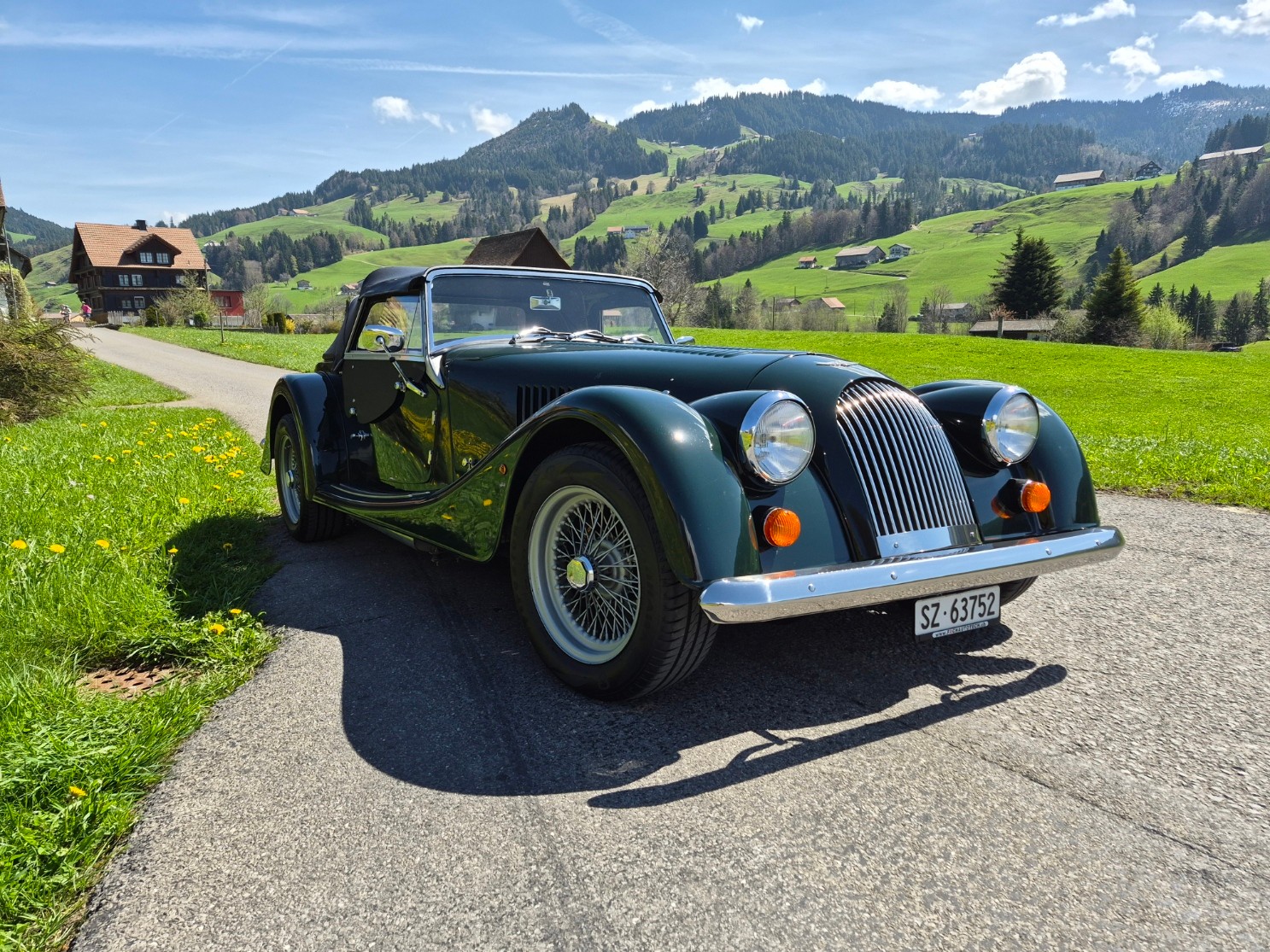 MORGAN PLUS 4, SEHR gut ausgestattet