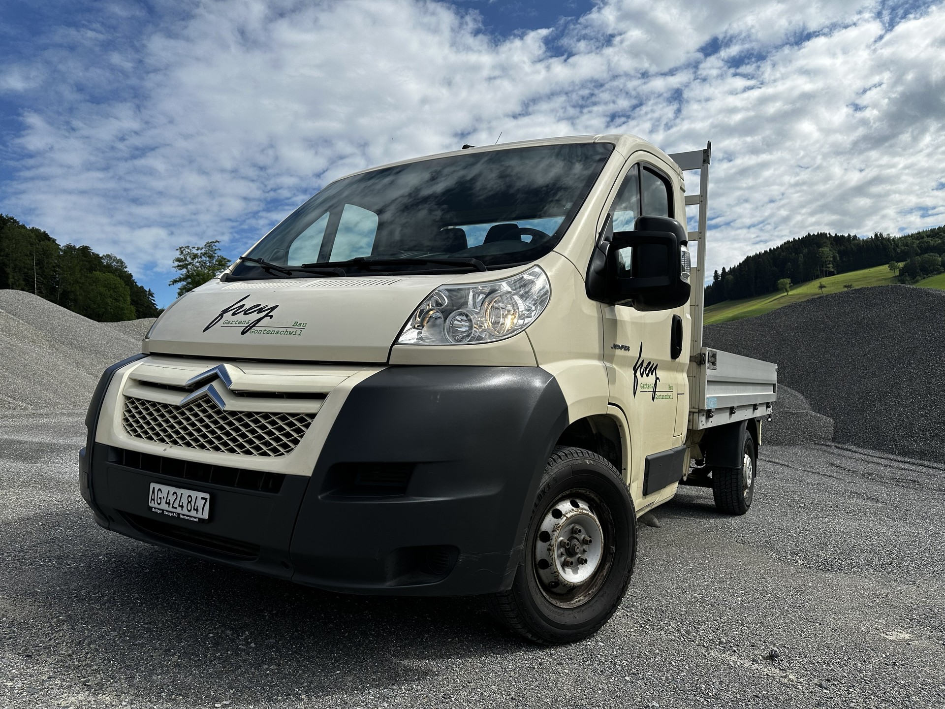 CITROEN Citroën Jumper 2.2 HDI 120 Pritsche, Einzelkabine, 1’545 kg Nutzlast, AHK 2’500 kg, frisch ab MFK und Service