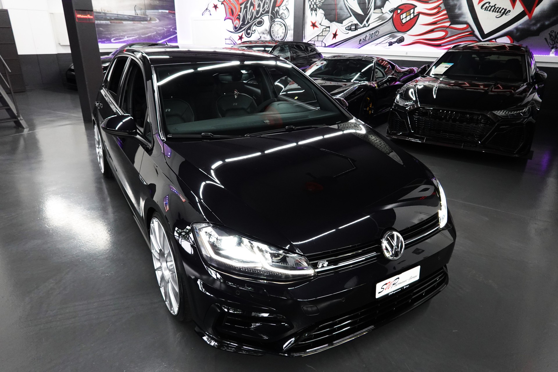 VW GOLF 2.0 TSI R 4-MOTION DSG CH-FZ // REMUS // 20"O.Z // 310PS // BLACK ON TOP R-image-41