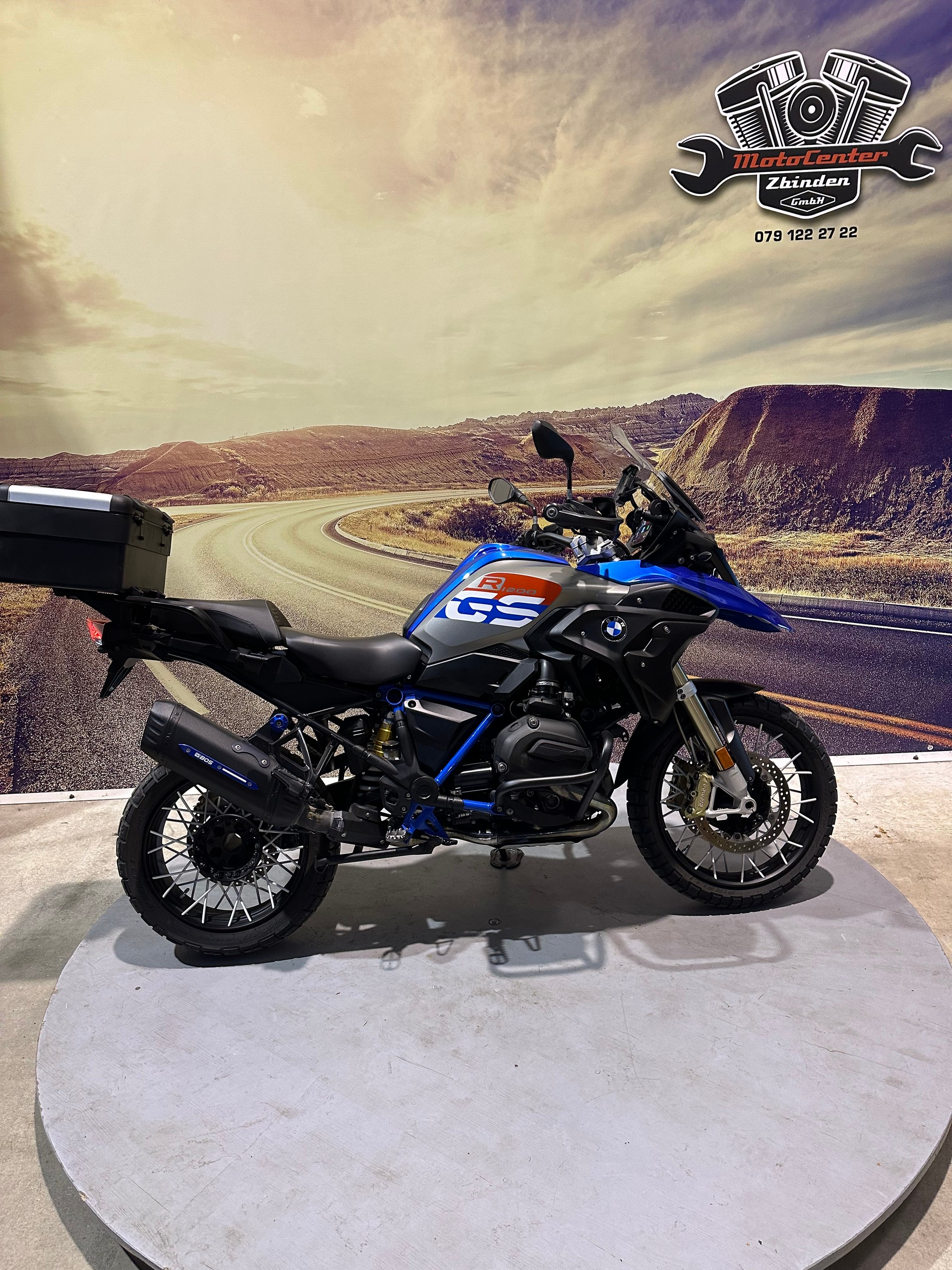 BMW R 1200 GS ABS Rallye mit Bos Auspuff-image-0