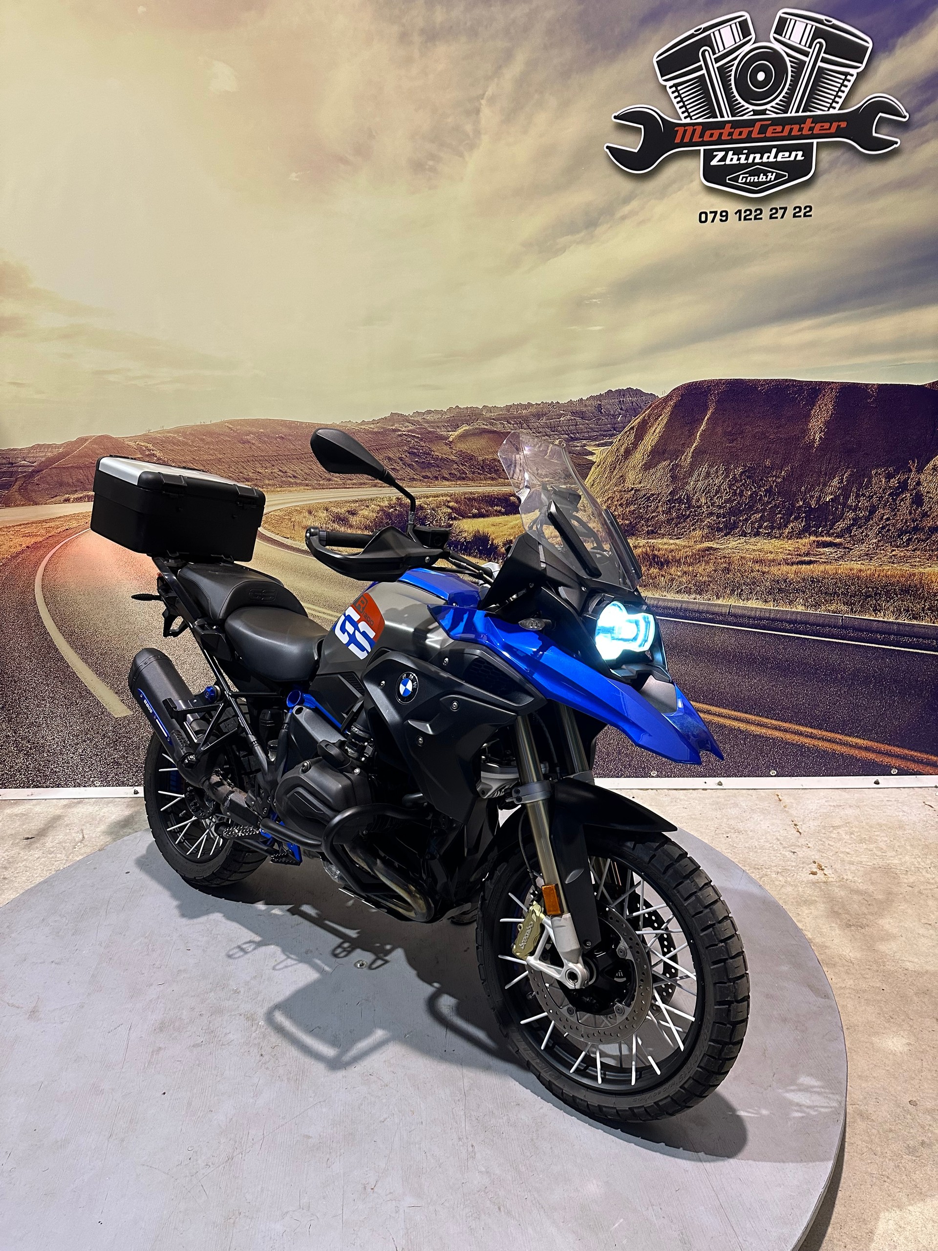 BMW R 1200 GS ABS Rallye mit Bos Auspuff-image-1
